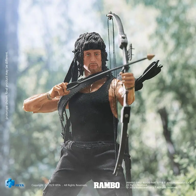 First Blood II Exquisite Super Series figurină de acțiune 1/12 First Blood II John Rambo 16 cm poza produsului
