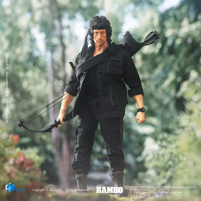 First Blood II Exquisite Super Series figurină de acțiune 1/12 First Blood II John Rambo 16 cm poza produsului