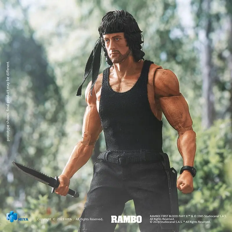 First Blood II Exquisite Super Series figurină de acțiune 1/12 First Blood II John Rambo 16 cm poza produsului