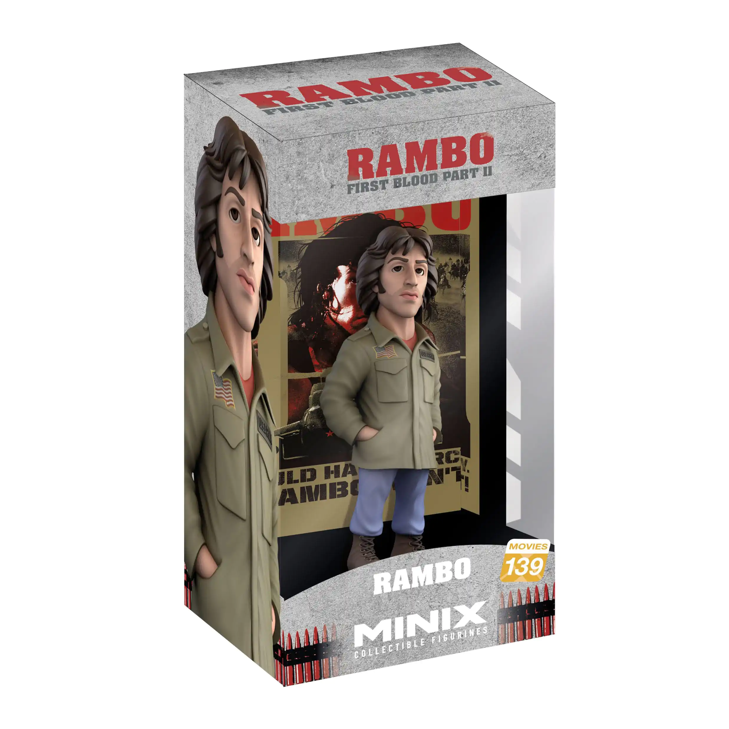 Figurină First Blood Minix Rambo 12 cm poza produsului