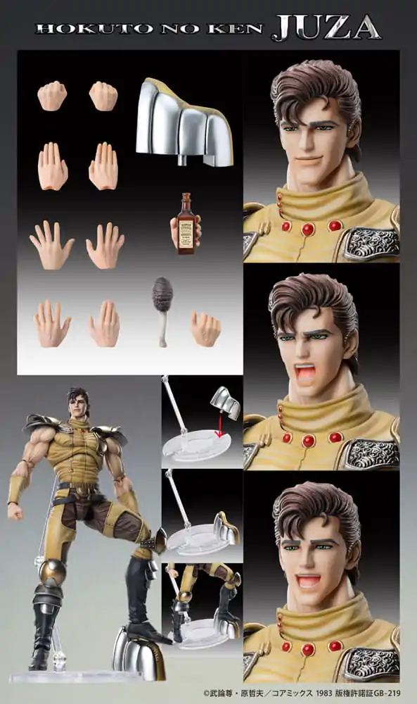 Fist of the North Star Figurină de acțiune Chozokado Juza 18 cm poza produsului