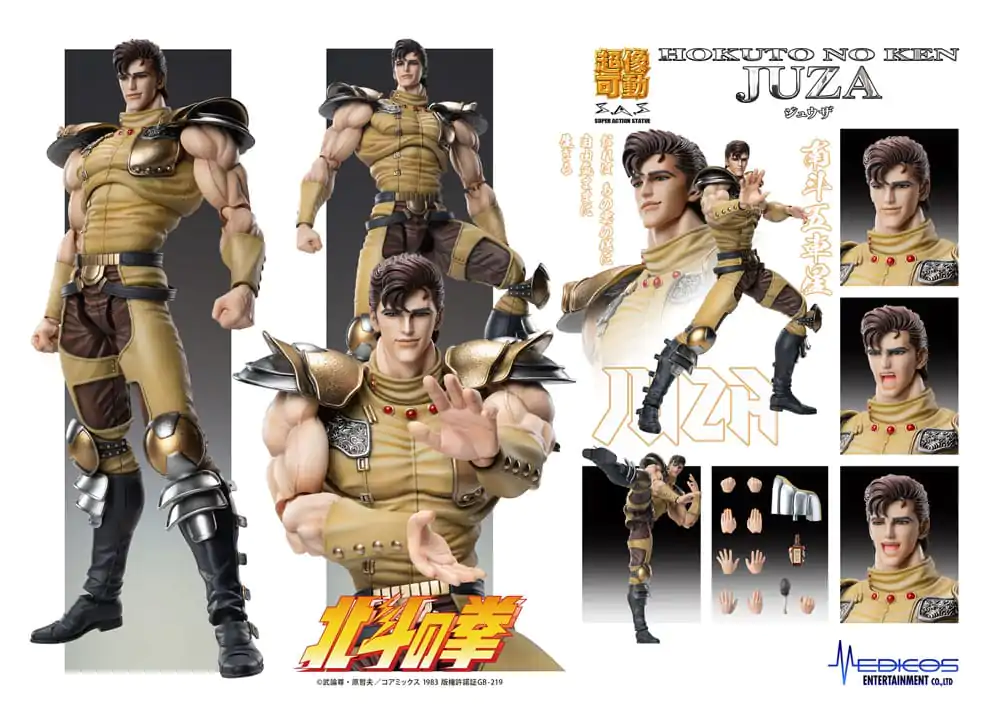 Fist of the North Star Figurină de acțiune Chozokado Juza 18 cm poza produsului