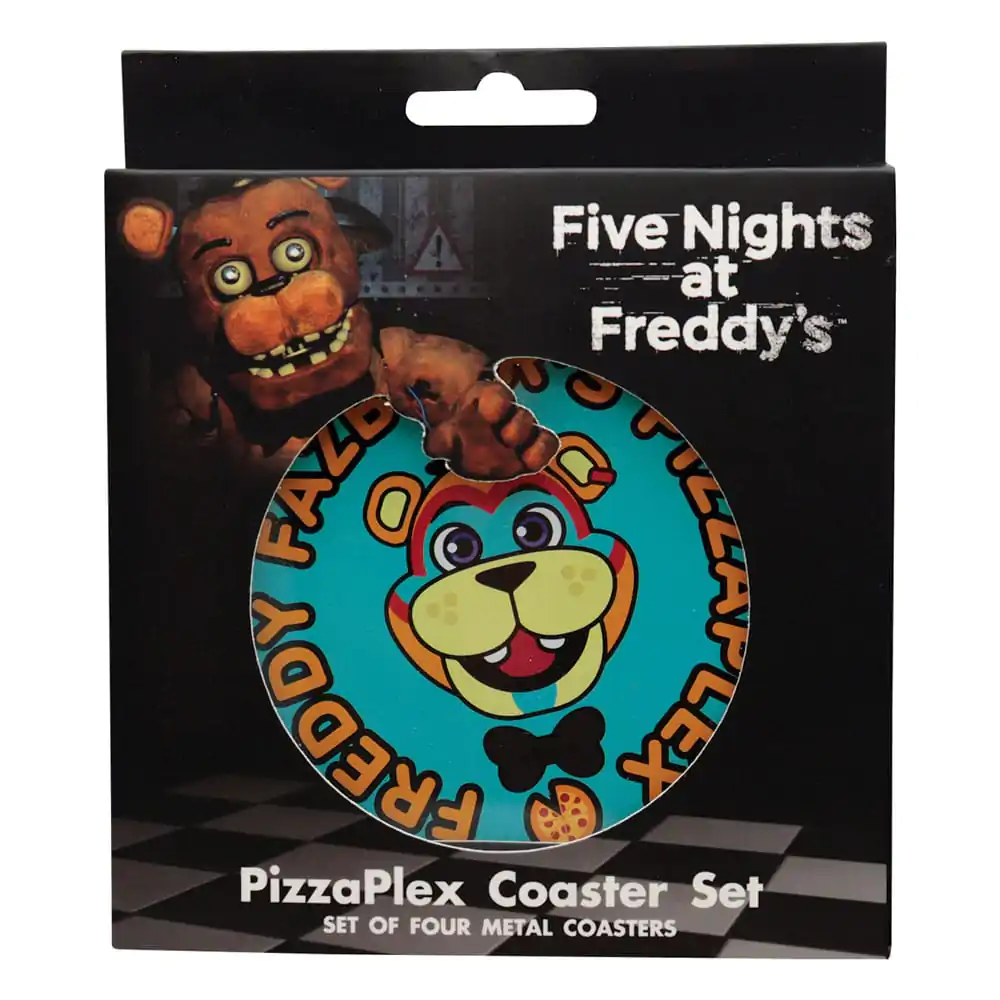 Five Nights at Freddy's Coaster Set de 4 Bucăți Imprimate pentru Băuturi poza produsului