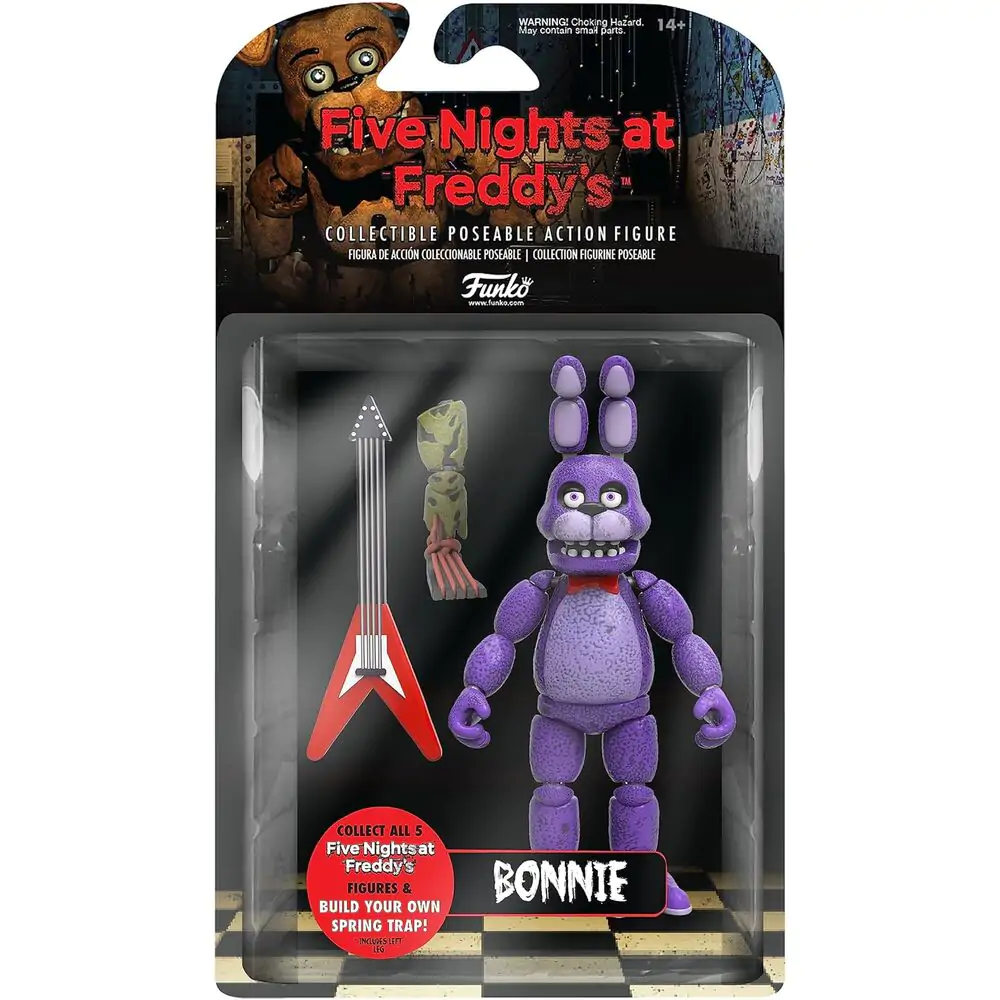 Figurină de acțiune Five Nights at Freddy's Bonnie 13 cm poza produsului