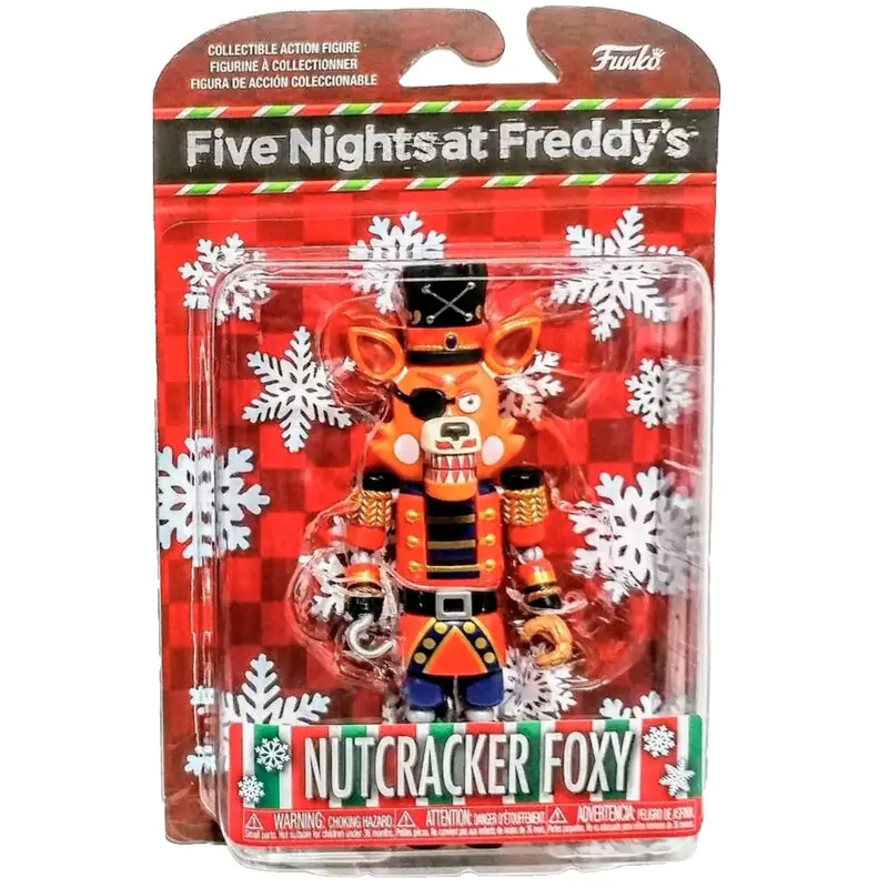 Figurină de acțiune Five Nights at Freddy's Spărgător de nuci Foxy 13 cm poza produsului