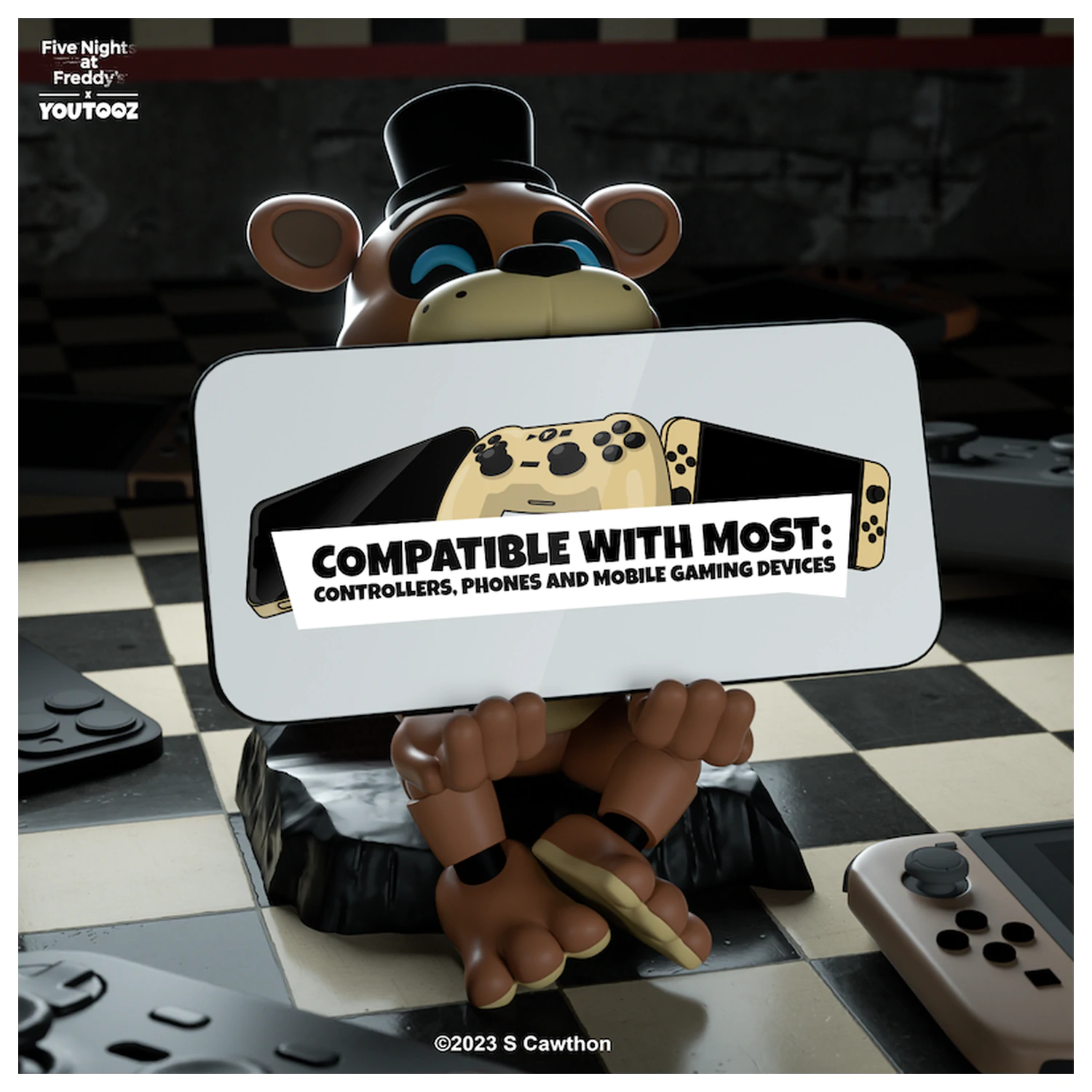 Suport dispozitive Five Nights at Freddy's Freddy 20 cm poza produsului