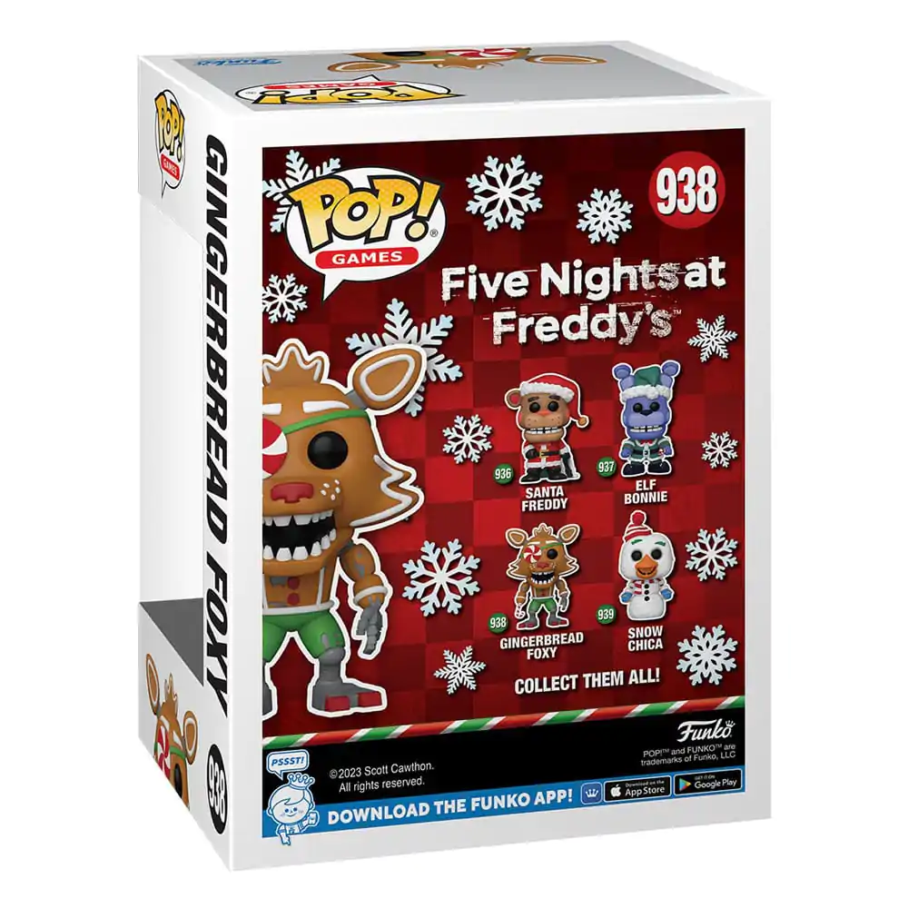 Five Nights at Freddy's POP! Games Figurina Vinyl de Sărbători Foxy 9 cm poza produsului