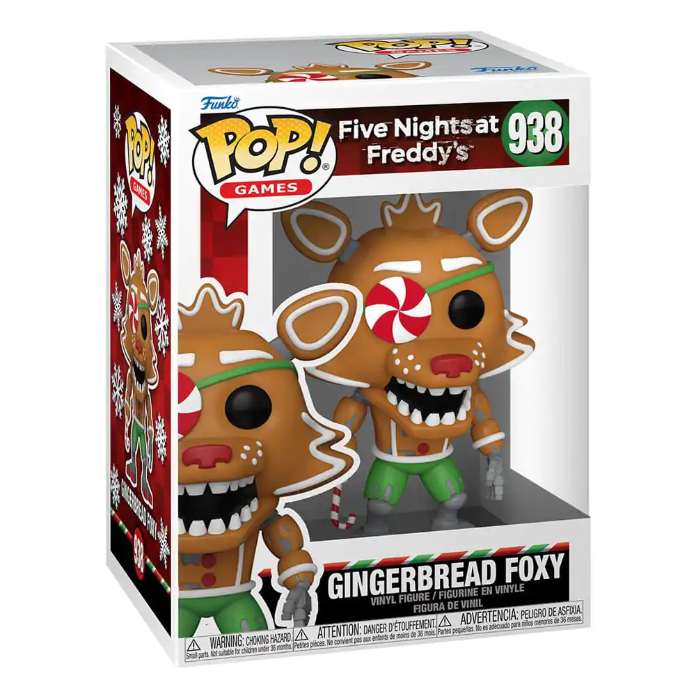 Five Nights at Freddy's POP! Games Figurina Vinyl de Sărbători Foxy 9 cm poza produsului