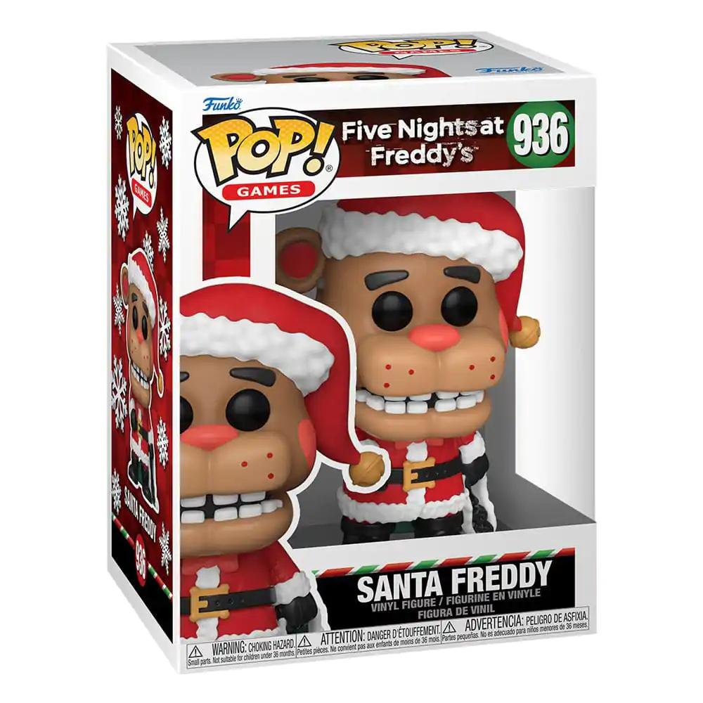 Five Nights at Freddy's POP! Games figurină de vinil Holiday Freddy Fazbear 9 cm poza produsului