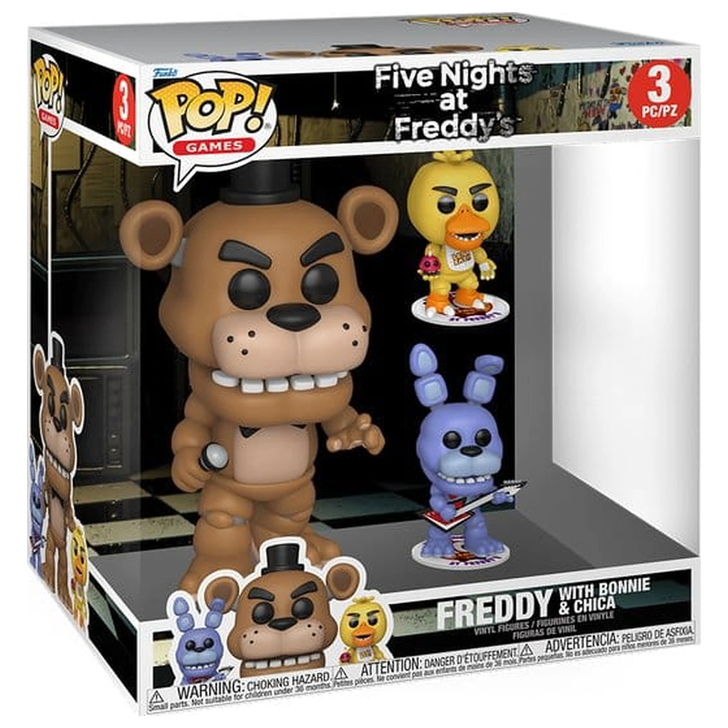 Five Nights at Freddy's Funko POP! Vinyl Jumbo&Buddy Figurină poza produsului