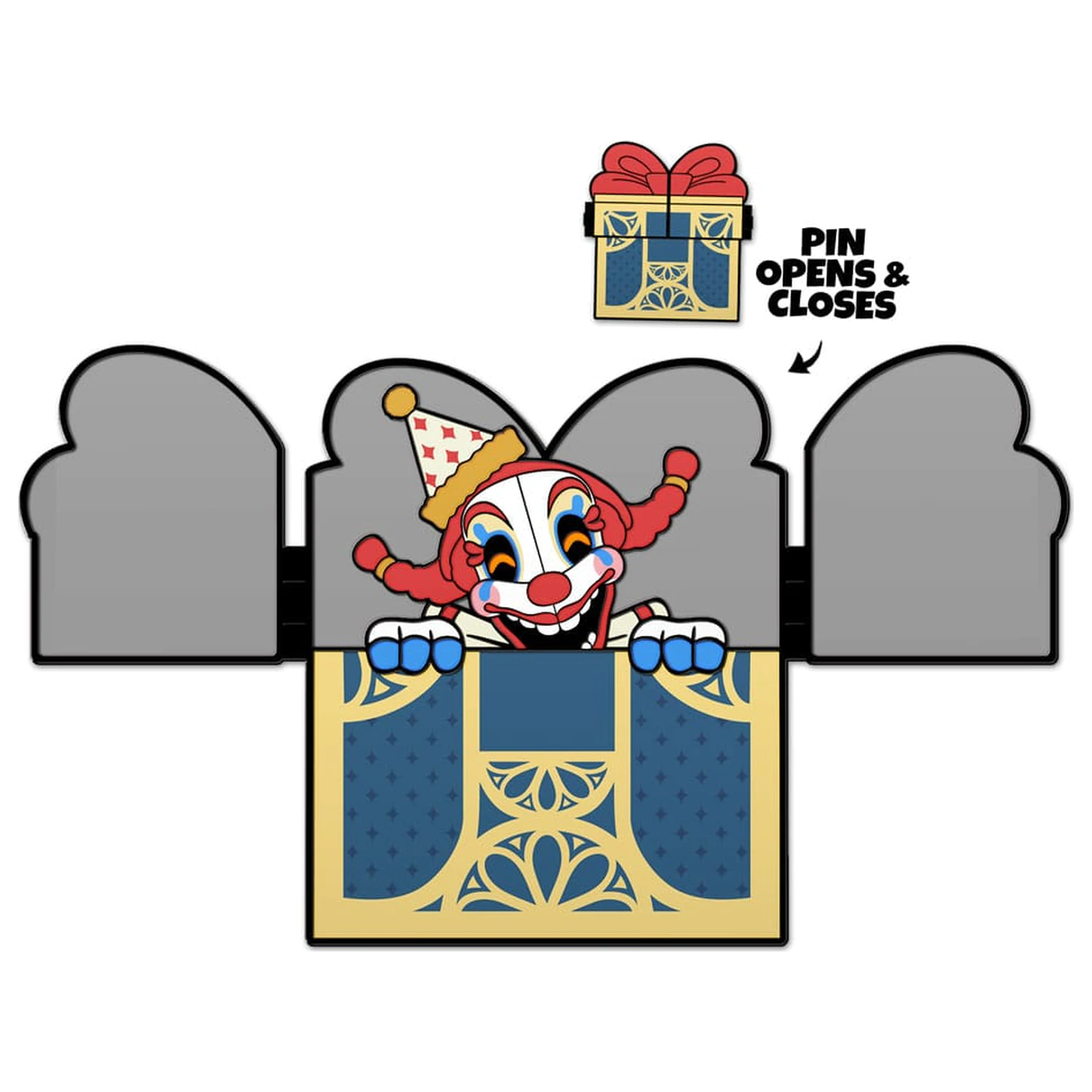 Five Nights at Freddy´s Pin Insigna Jackie Reveal 5 cm poza produsului