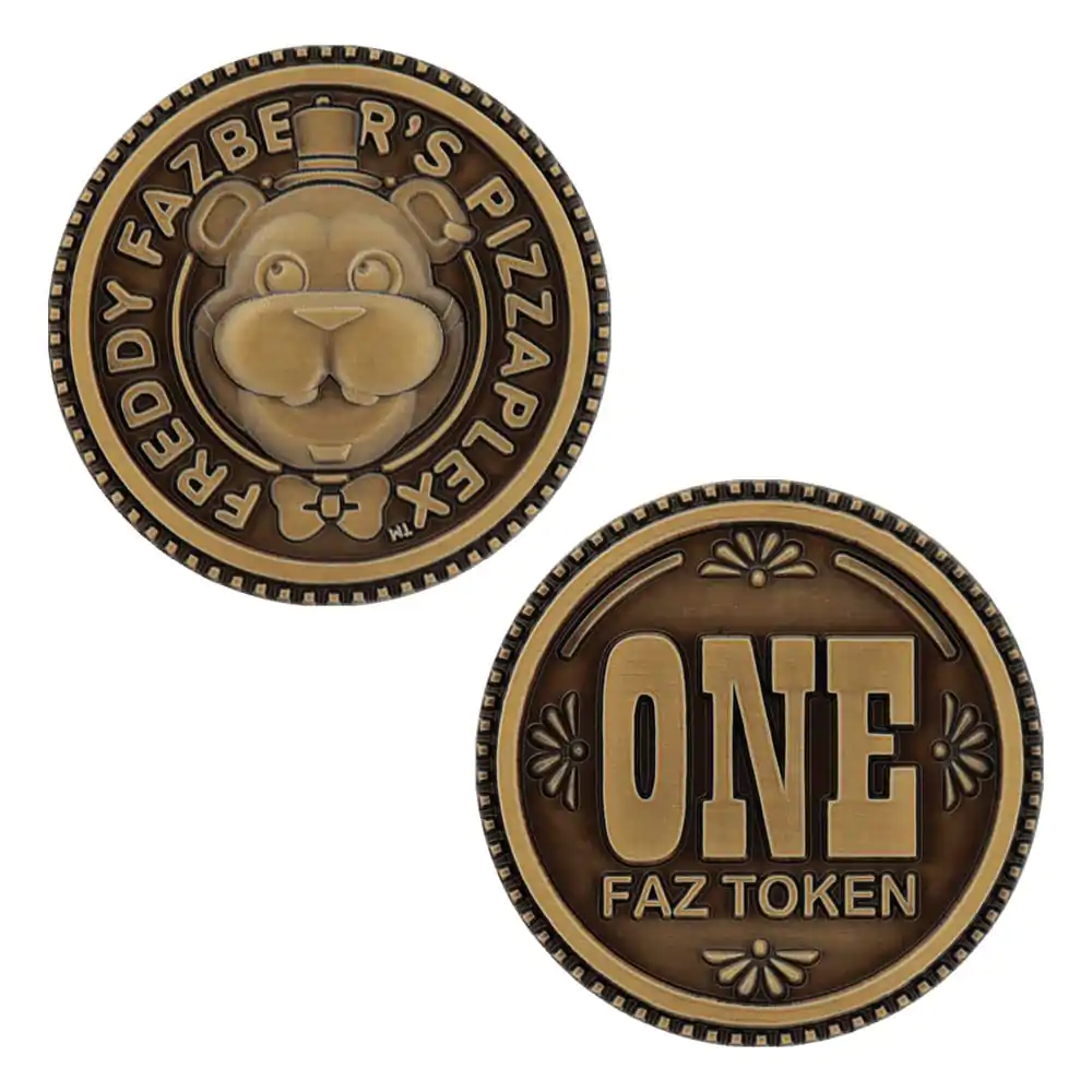 Monedă de colecție Five Nights at Freddy's One Faz Token Limited Edition poza produsului
