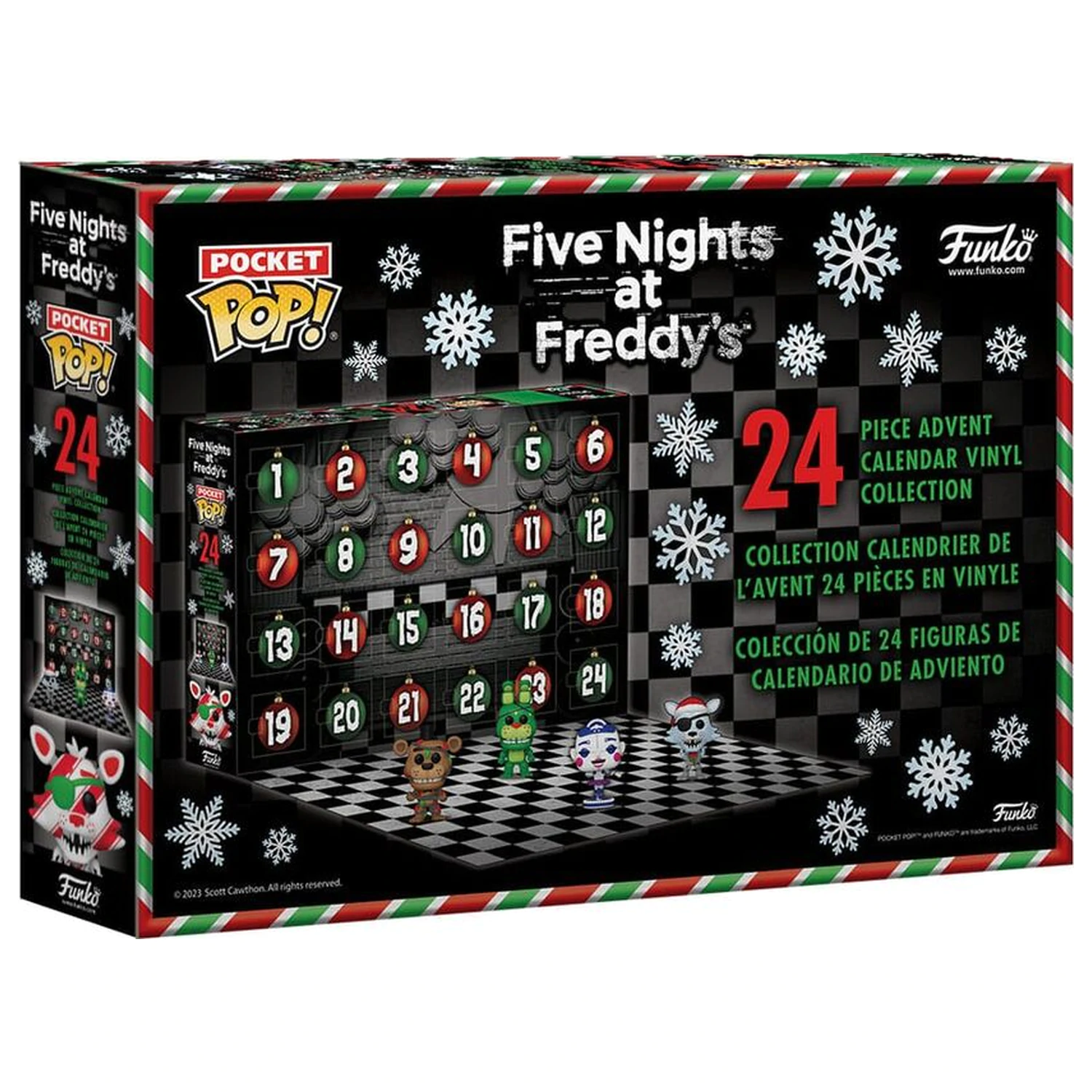 Five Nights at Freddy's Pocket POP! calendar de Advent poza produsului