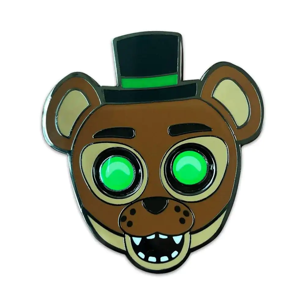 Five Nights at Freddy´s Pin Badge Popgoes The Weasel Glow in the Drak Rotativ 5 cm poza produsului