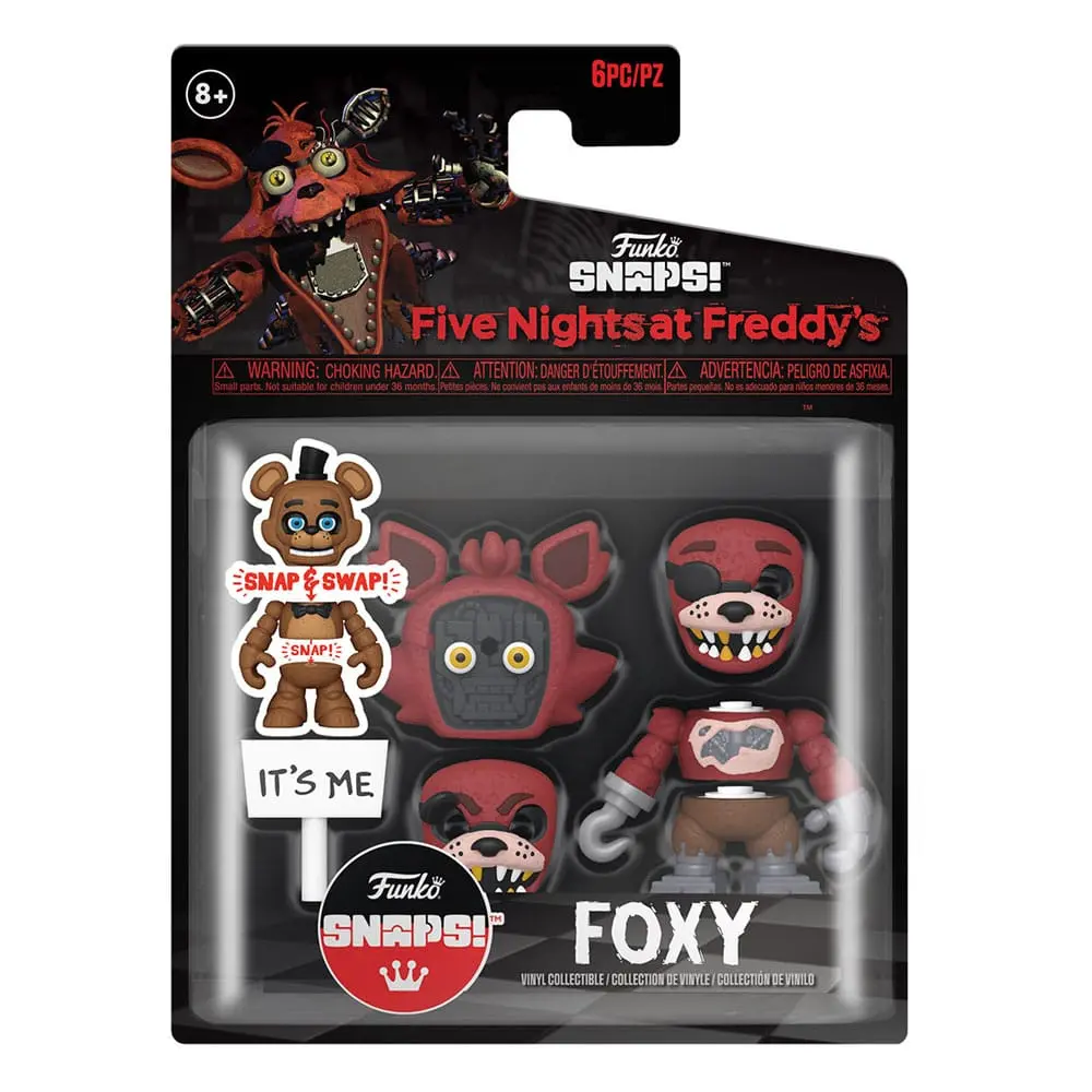 Figurină cu acțiune rapidă Five Nights at Freddy's Foxy 9 cm poza produsului