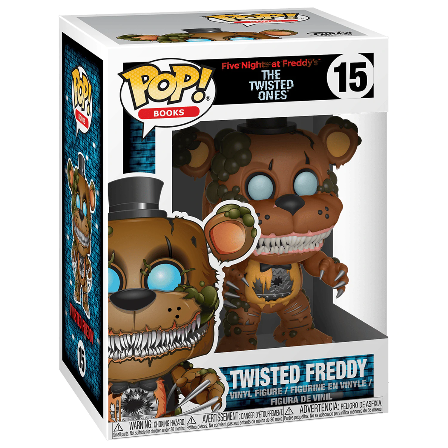 Five Nights at Freddy's The Twisted Ones Funko POP! Books Figurină de Vinil Twisted Freddy 9 cm poza produsului