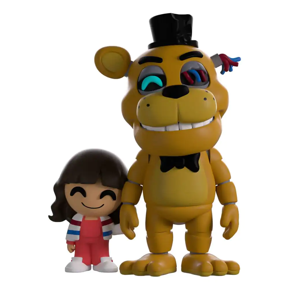 Figurină din vinil Five Nights at Freddy´s Abby & Golden Freddy 11 cm poza produsului