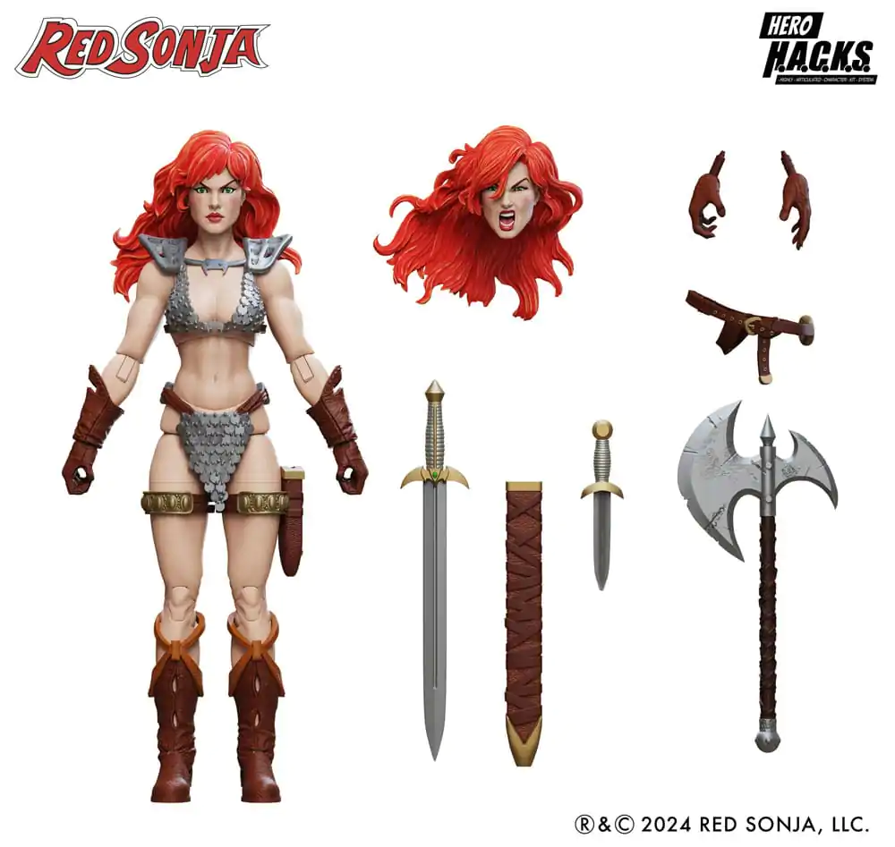 Figurină de acțiune Red Sonja Hero H.A.C.K.S. Red Sonja poza produsului