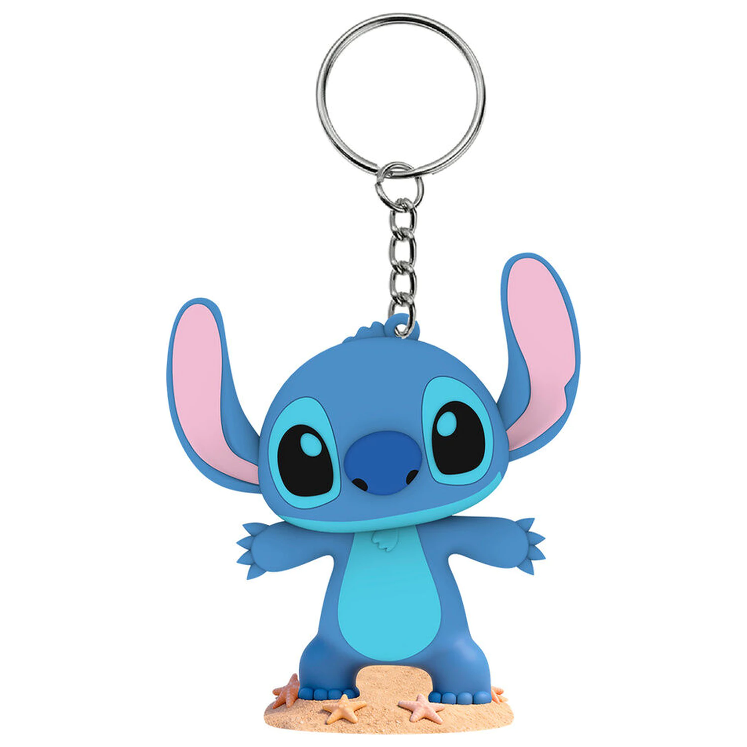 Flashies Disney Stitch breloc 3D cu lanterna LED poza produsului