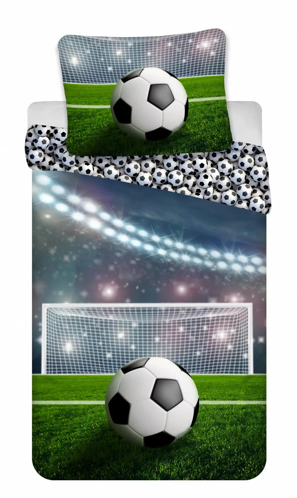 Husa de pilota Football 140x200cm, 70x90cm microfibra poza produsului