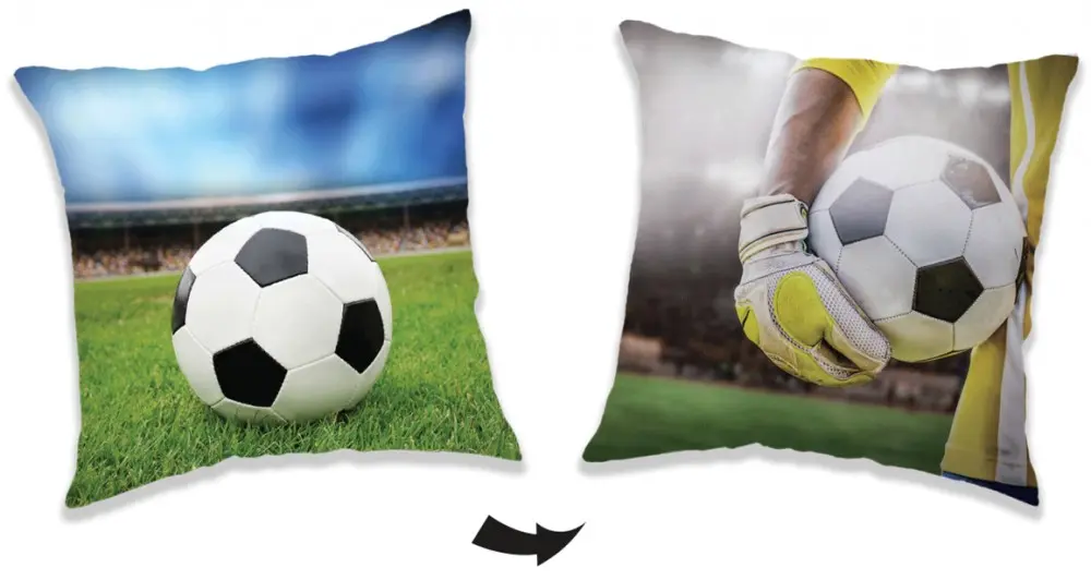 Pernă decorativă Football cushion, 40x40 cm poza produsului