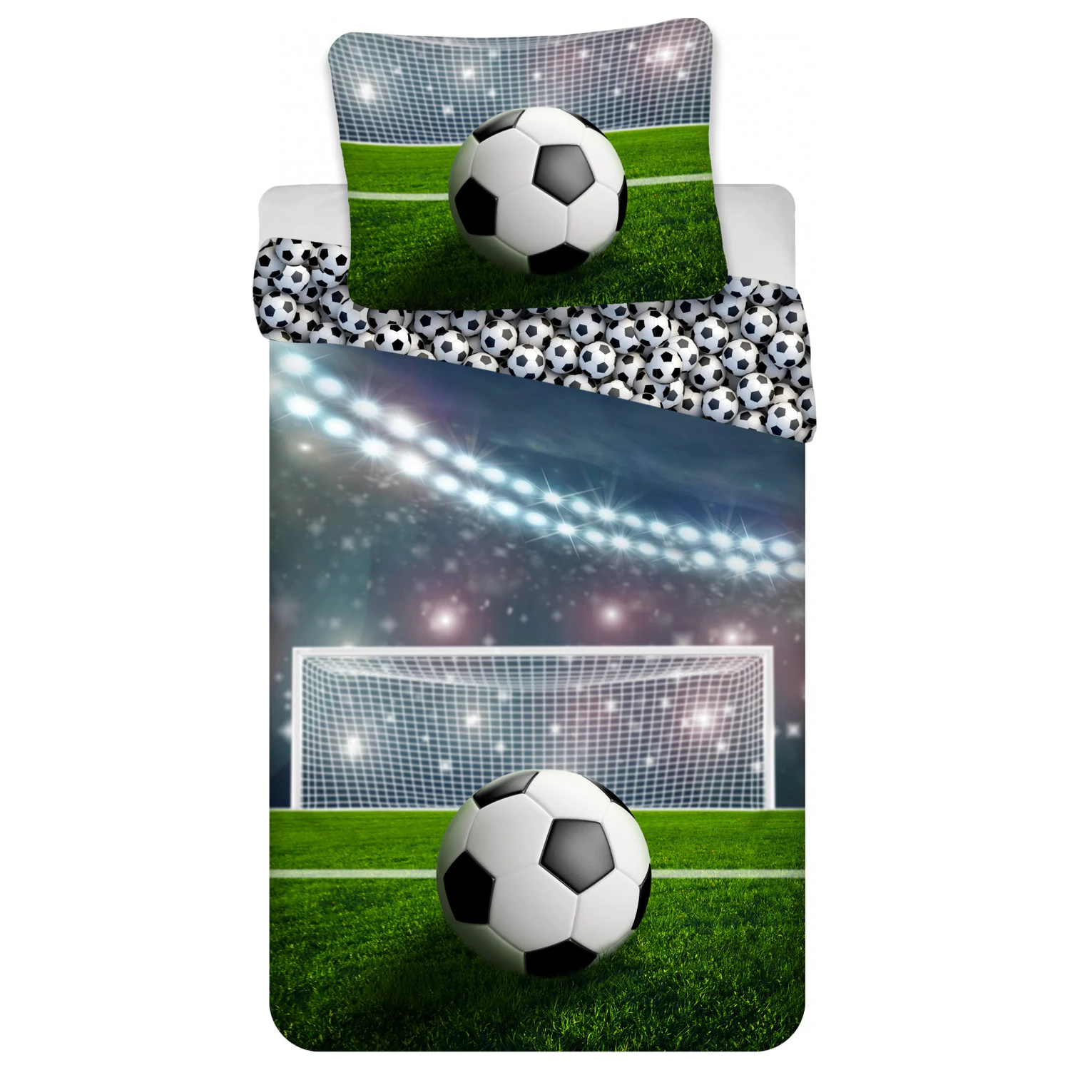 Stadion de fotbal pentru copii, Husa de plapuma prescolari poza produsului