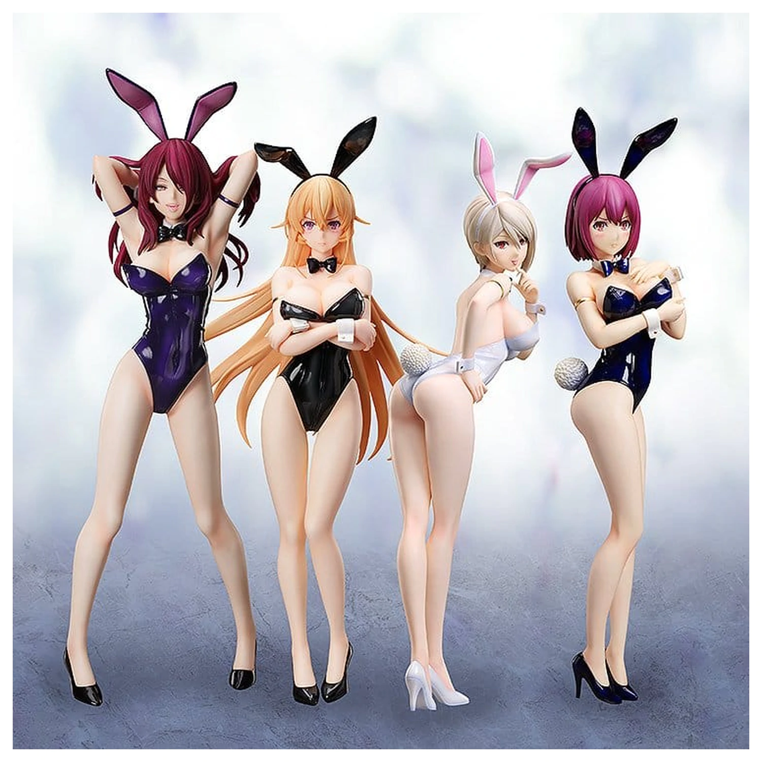 Food Wars! Shokugeki no Soma PVC Figurină 1/4 Alice Nakiri: Bare Leg Bunny Ver. 45 cm poza produsului