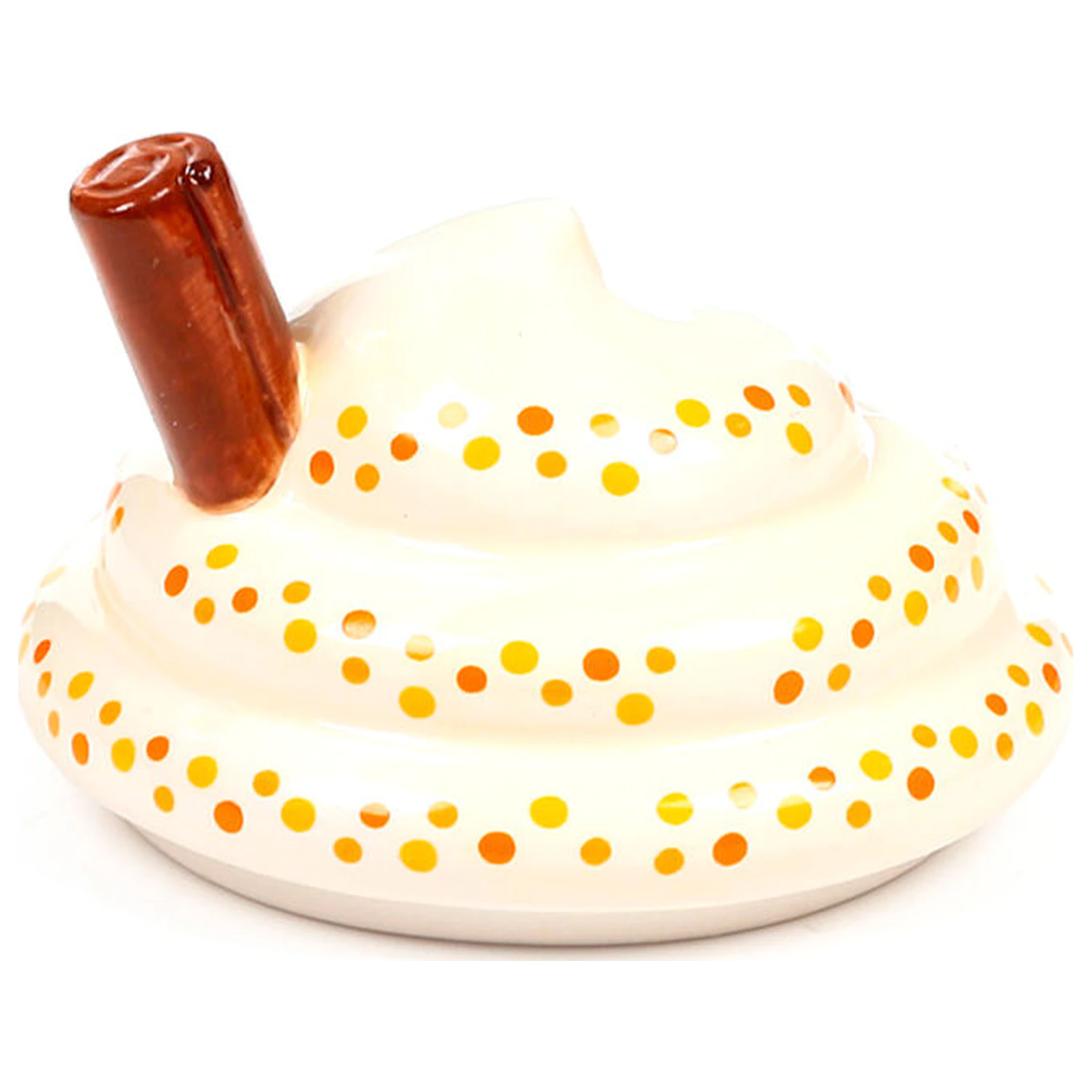 Foodiemals Latte cana din ceramica cu capac in forma de dovleac cu capacitate 325ml poza produsului