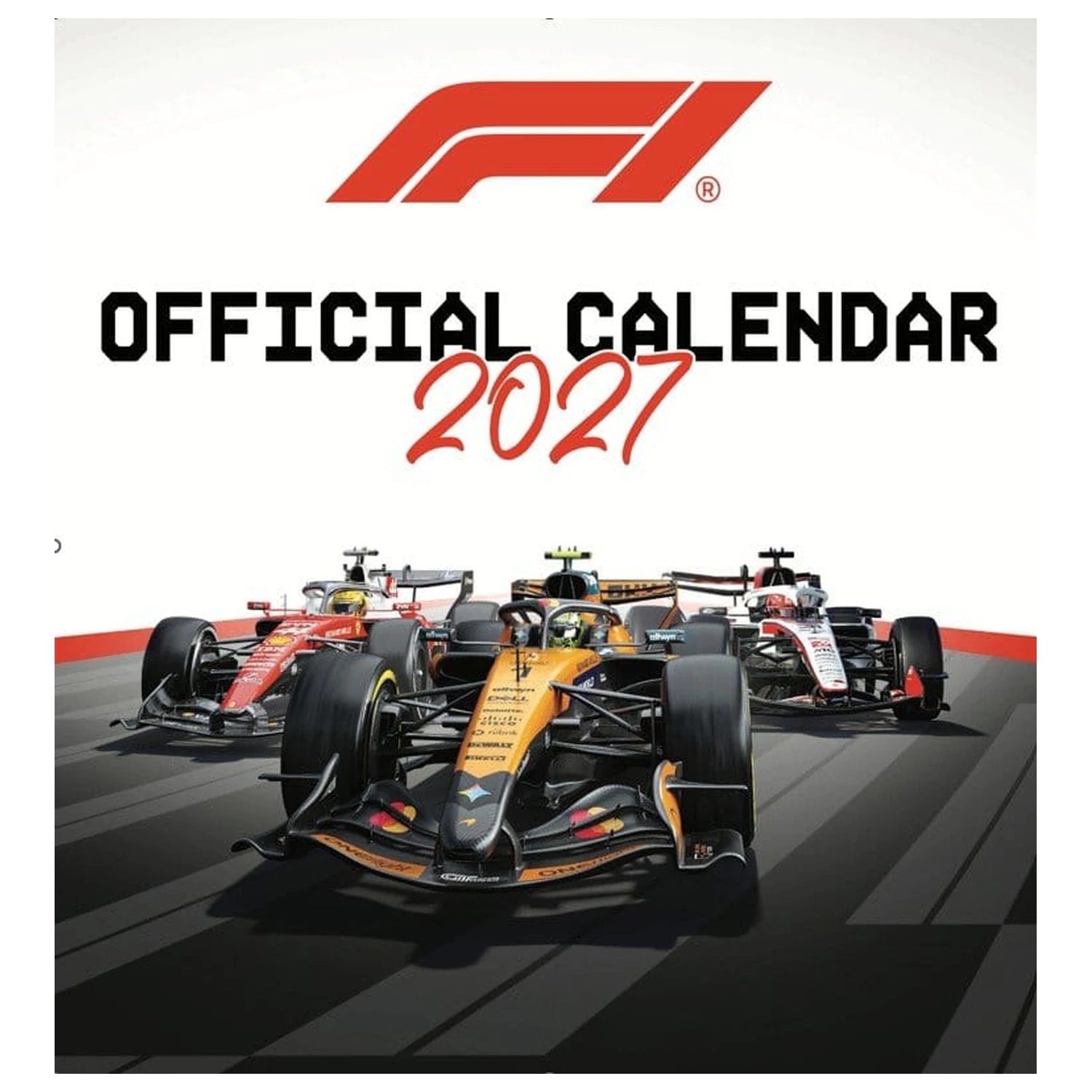 Formula 1 Official Calendar 2027 30 x 30 cm poza produsului