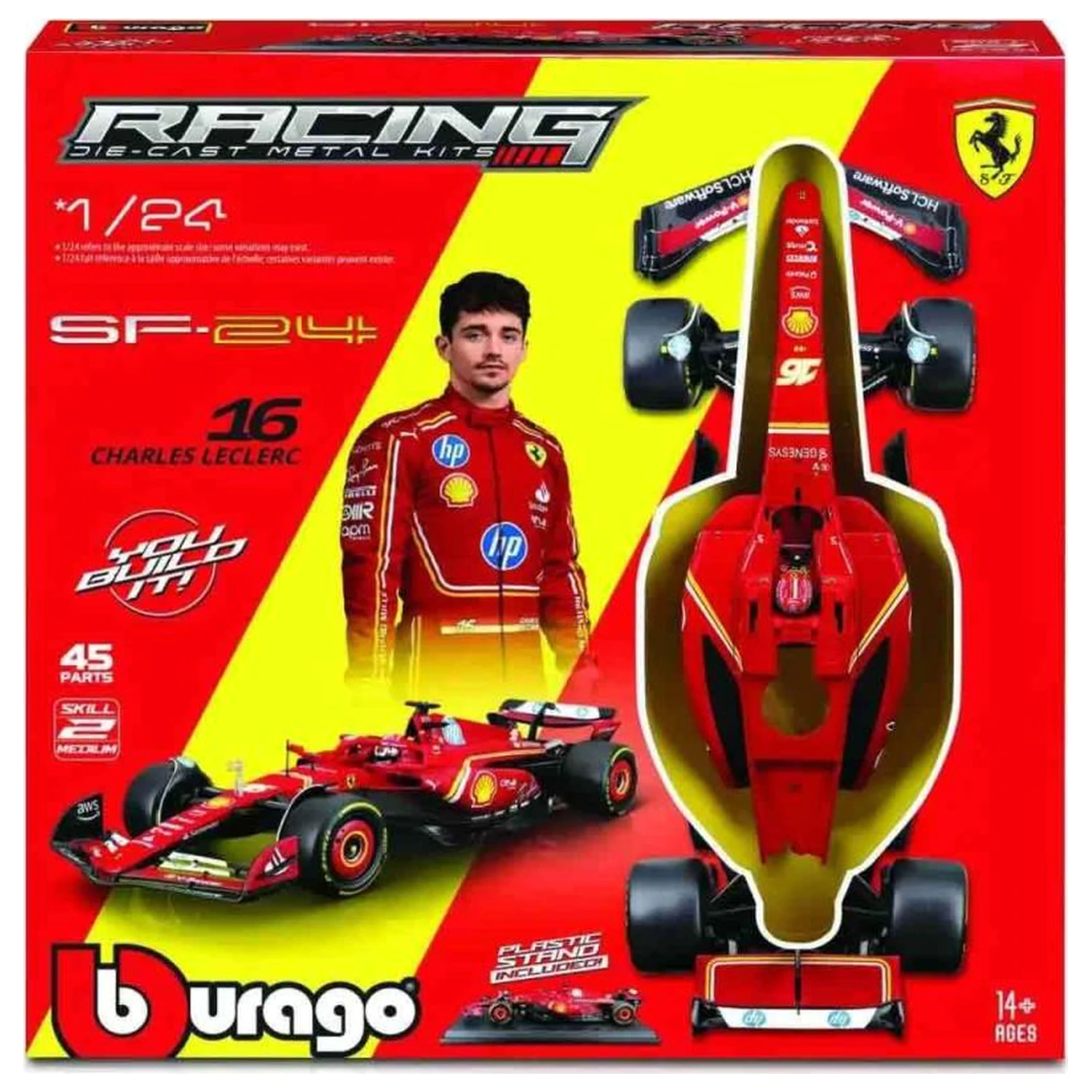 Formula 1 F1 Ferrari SF-24 N.16 Charles Leclerc Kit model 1/24 poza produsului
