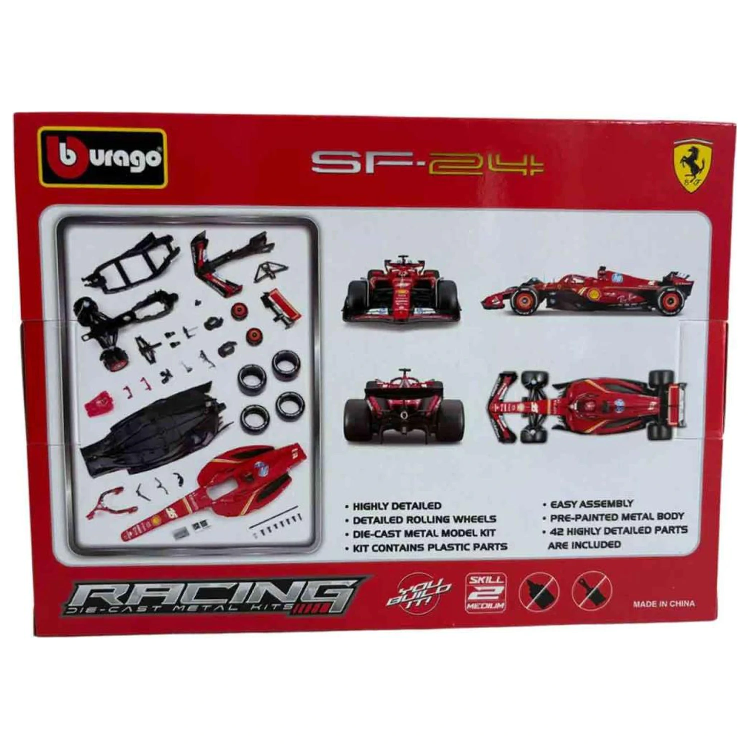 Formula 1 F1 Ferrari SF-24 N.16 Charles Leclerc Kit model 1/24 poza produsului
