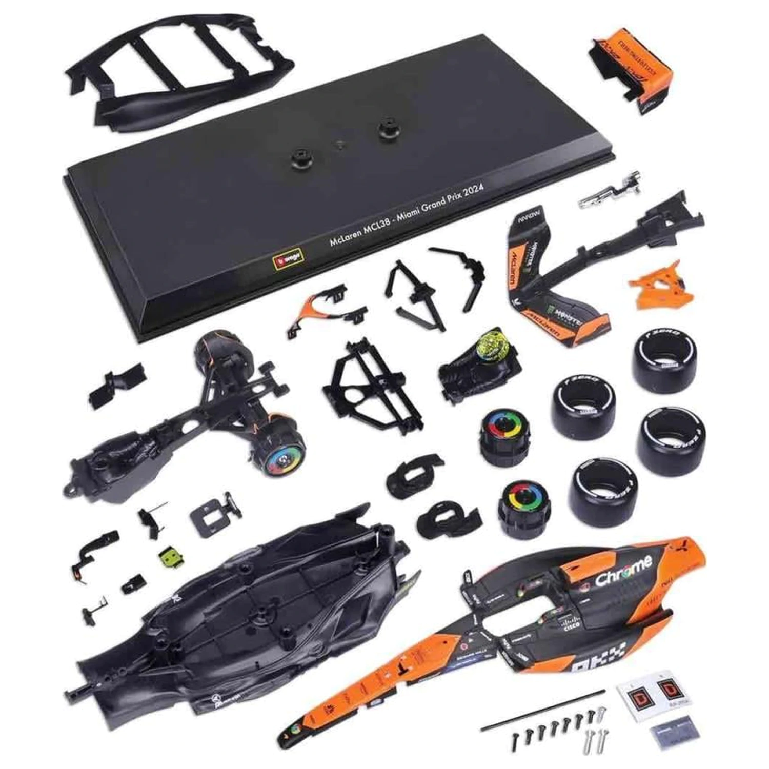 Formula 1 F1 McLaren MCL38 Lando Norris Model Kit 1:24 poza produsului