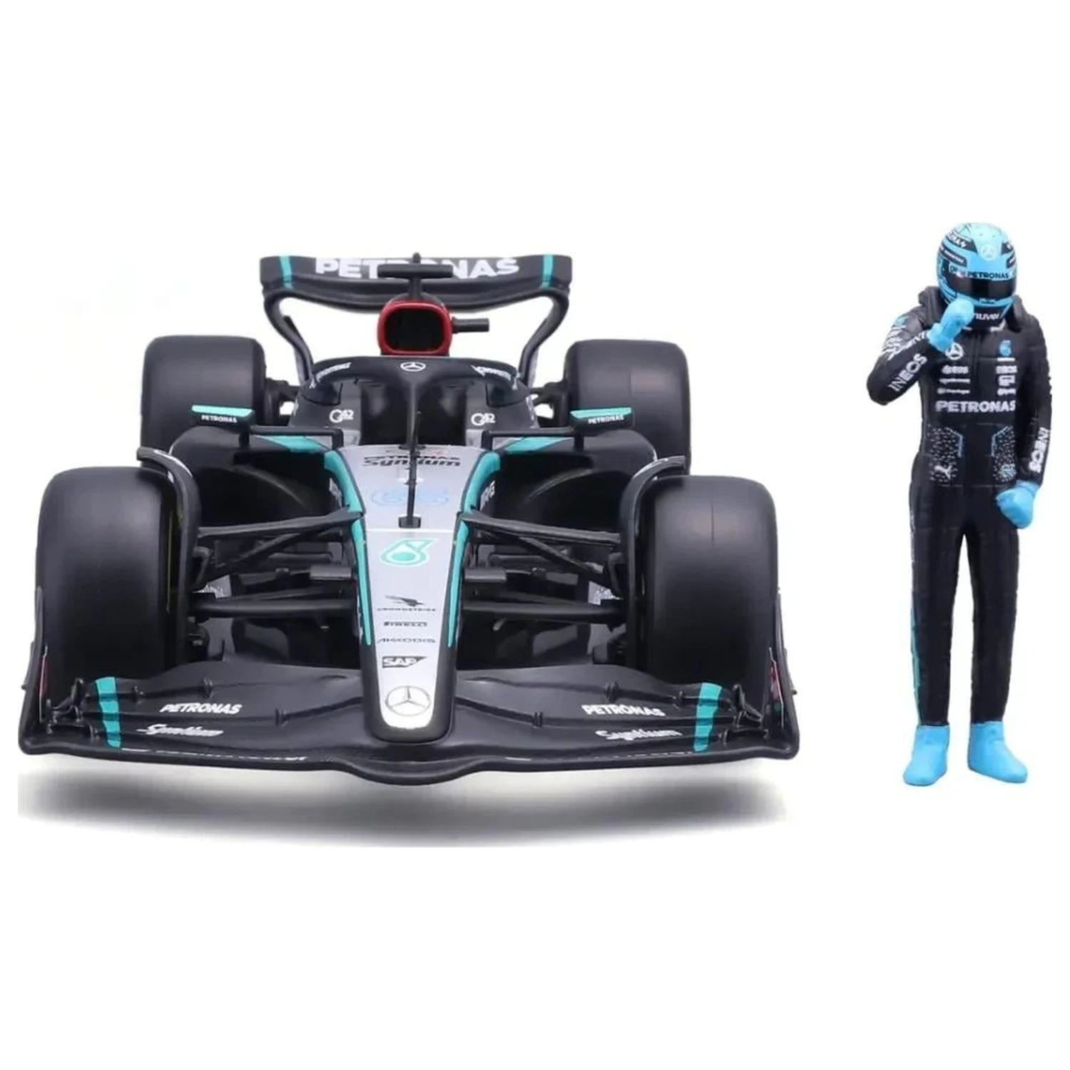 Formula 1 F1 Mercedes W15 E Perf. 2023 Russell Die-cast Model 1/24 poza produsului