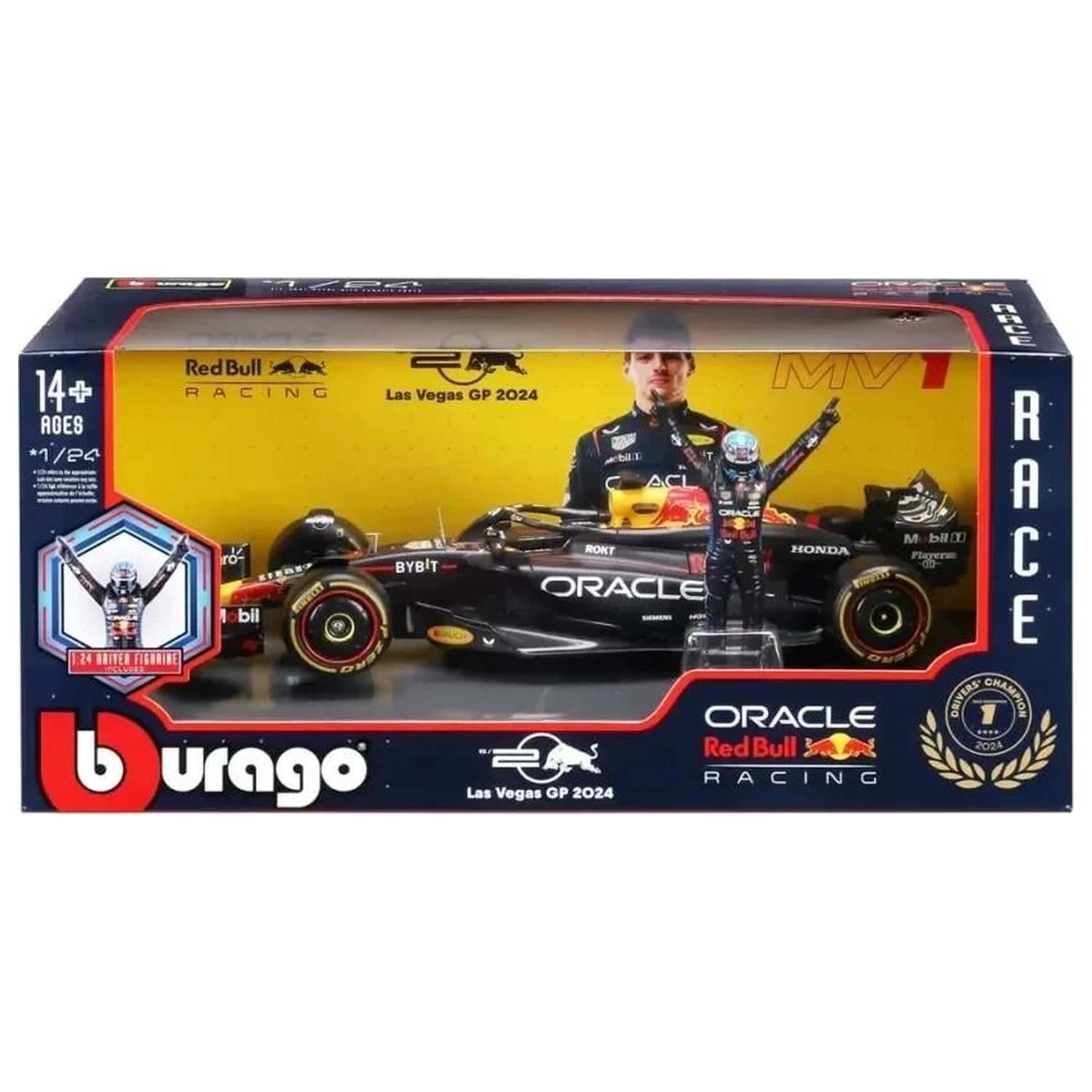 Formula 1 F1 Red Bull Racing RB20 Verstappen Model Turnat sub Presiune 1/24 poza produsului