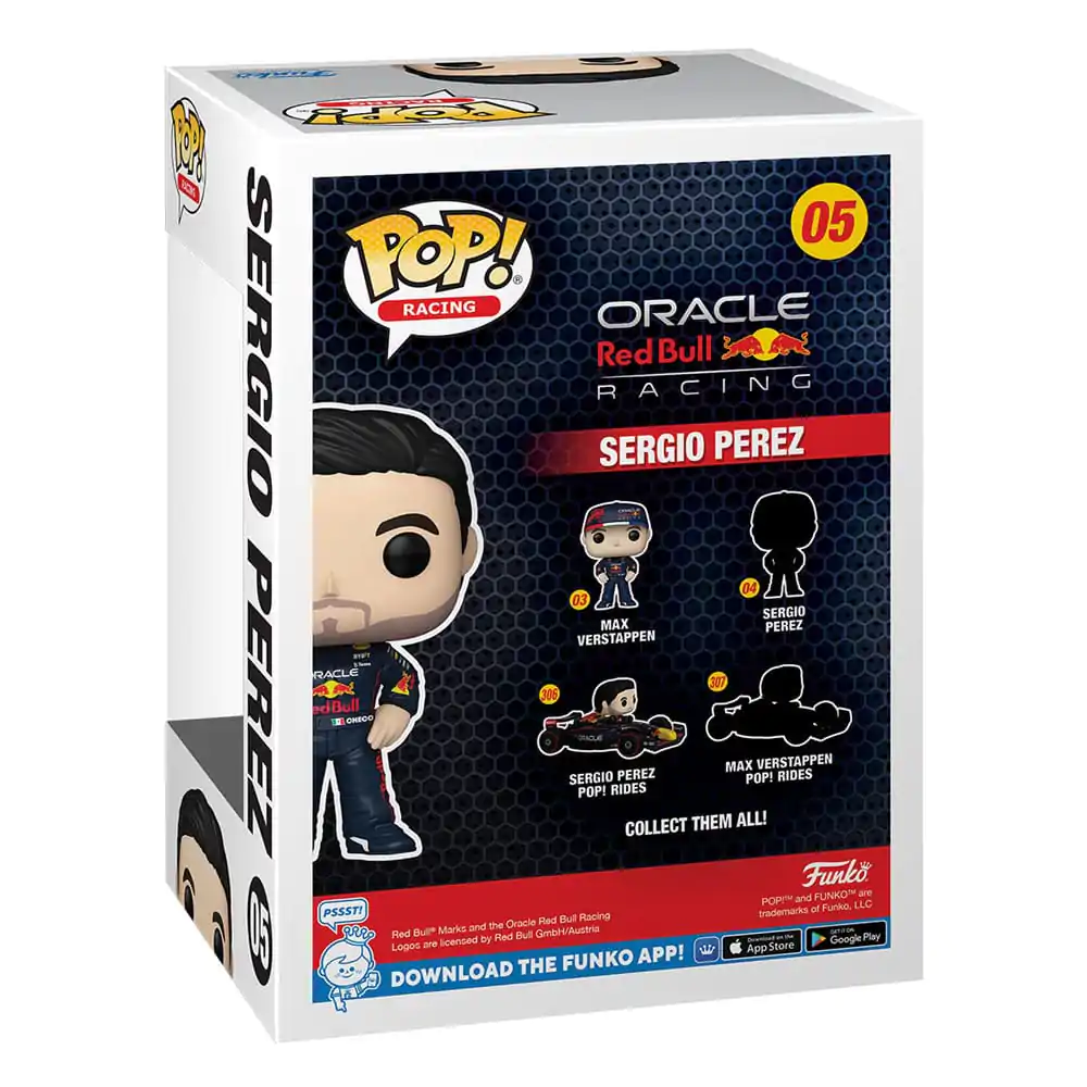 Formula 1 Funko POP! Figurina de vinil Racing Sergio Perez cu cască Ediție Exclusivă 9 cm poza produsului