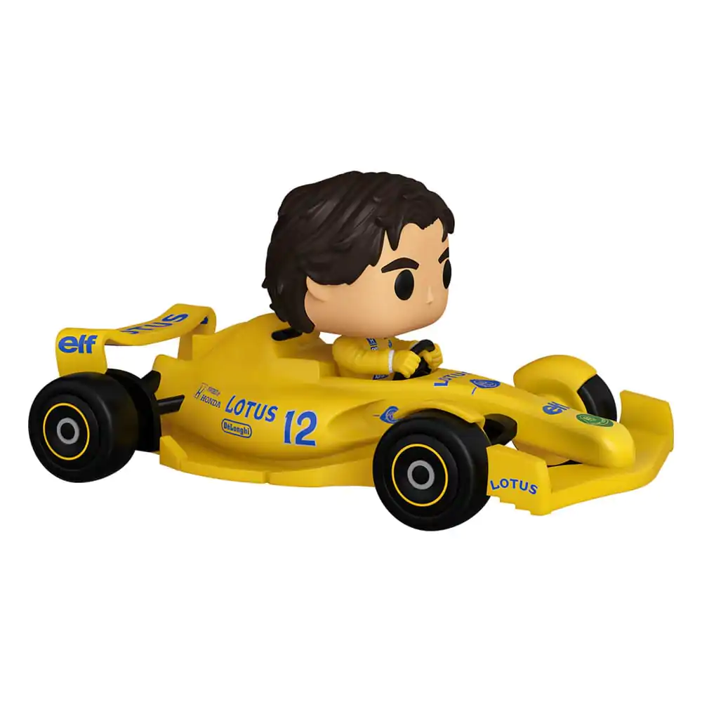 Figurină Vinyl Deluxe Formula 1 Funko POP! Rides Lotus - Ayrton Senna 9 cm [AMBALAJ DETERIORAT] poza produsului