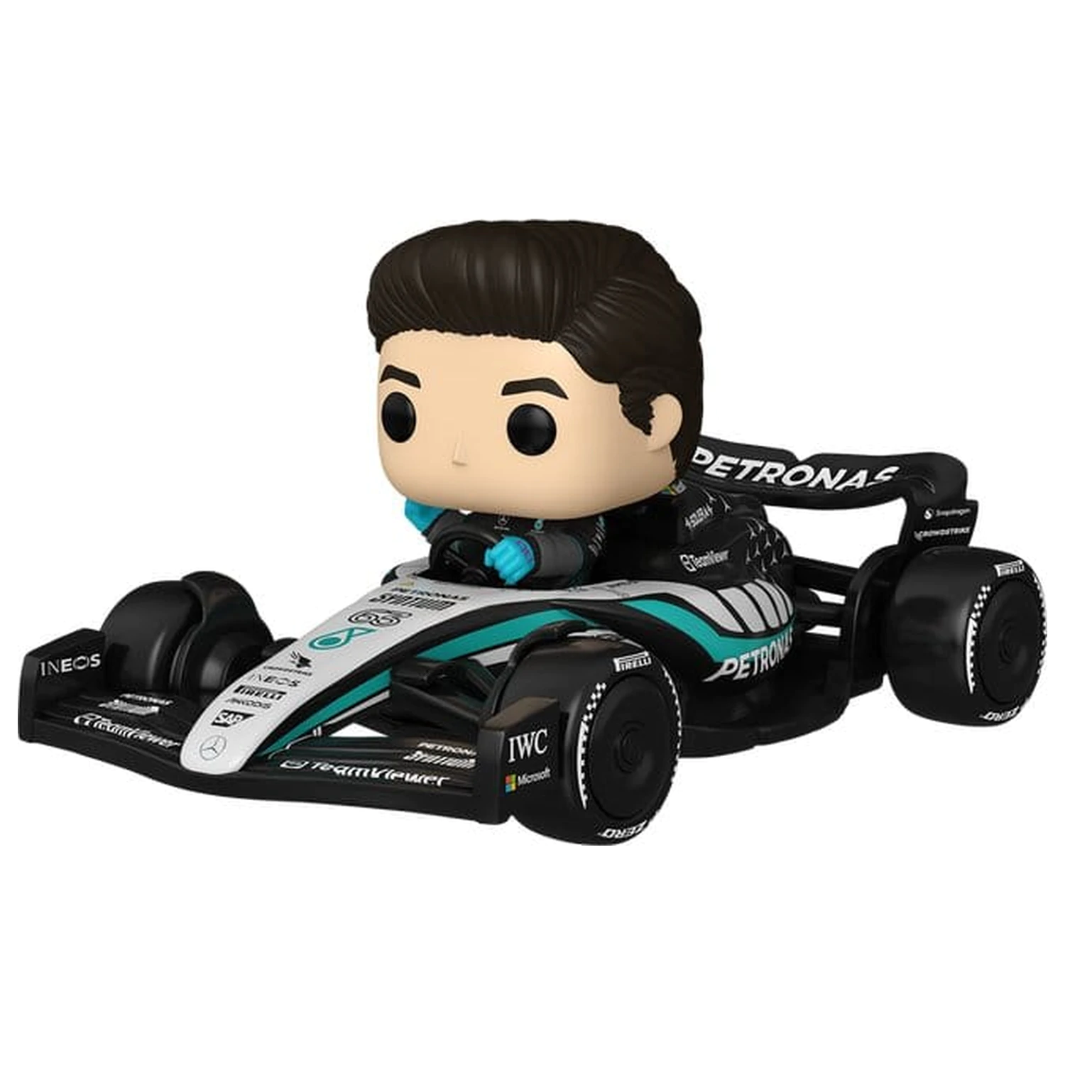 Formula 1 Funko POP! Rides Super Deluxe Figurina din Vinil Mercedes Benz - George Russell 15 cm poza produsului