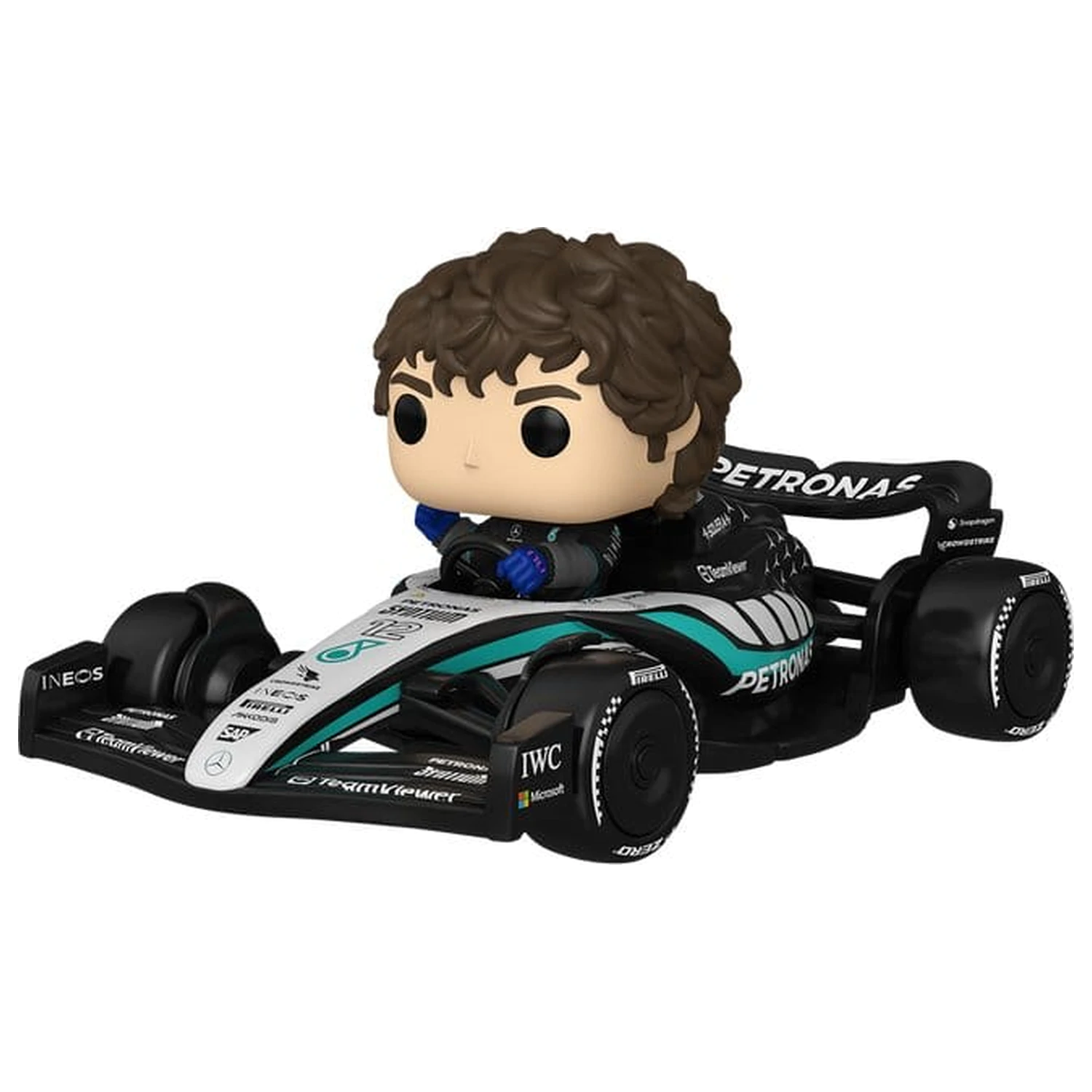 Formula 1 Funko POP! Rides Super Deluxe figurina din vinil Mercedes Benz - KIMI 15 cm poza produsului