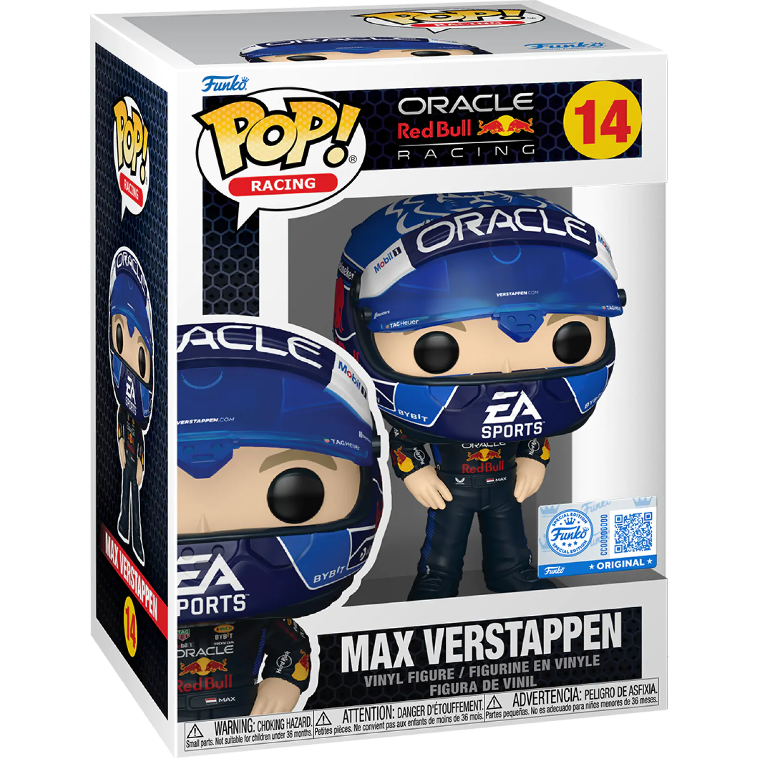 Formula 1 Funko POP! Figurina de vinil Max Verstappen (USA Helmet) 9 cm poza produsului