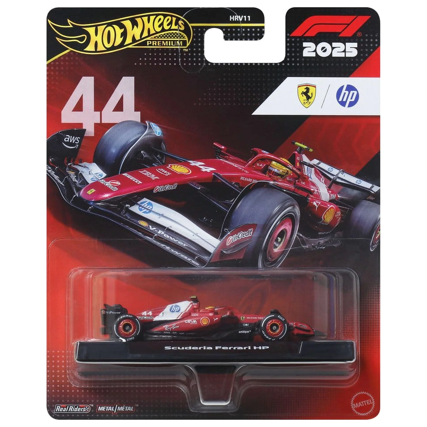 Formula 1 Hot Wheels Premium Vehicul Die-Cast 1/64 Team Ferrari poza produsului