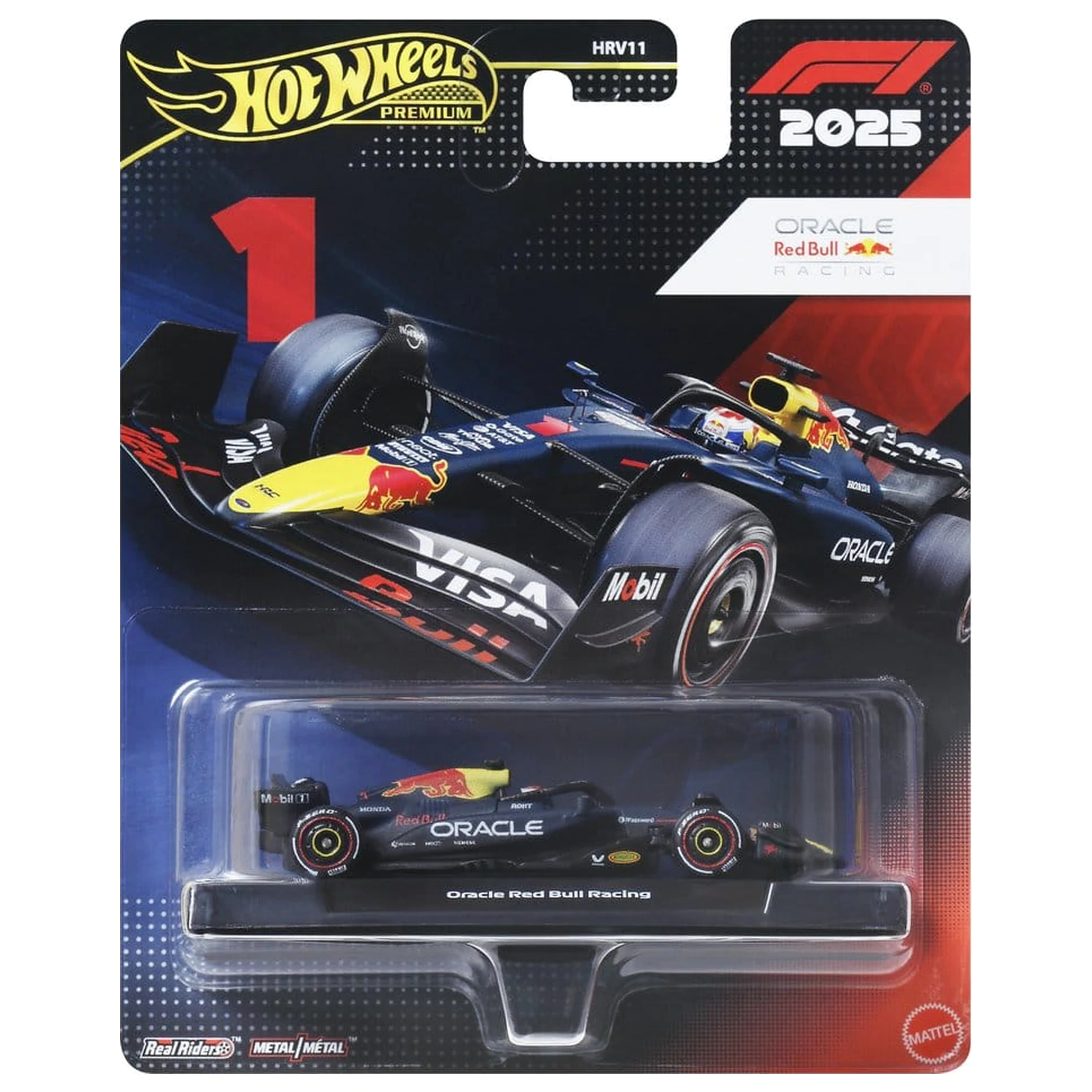 Formula 1 Hot Wheels Premium Die-Cast Vehicul 1:64 Team Red Bull: Driver 1 poza produsului