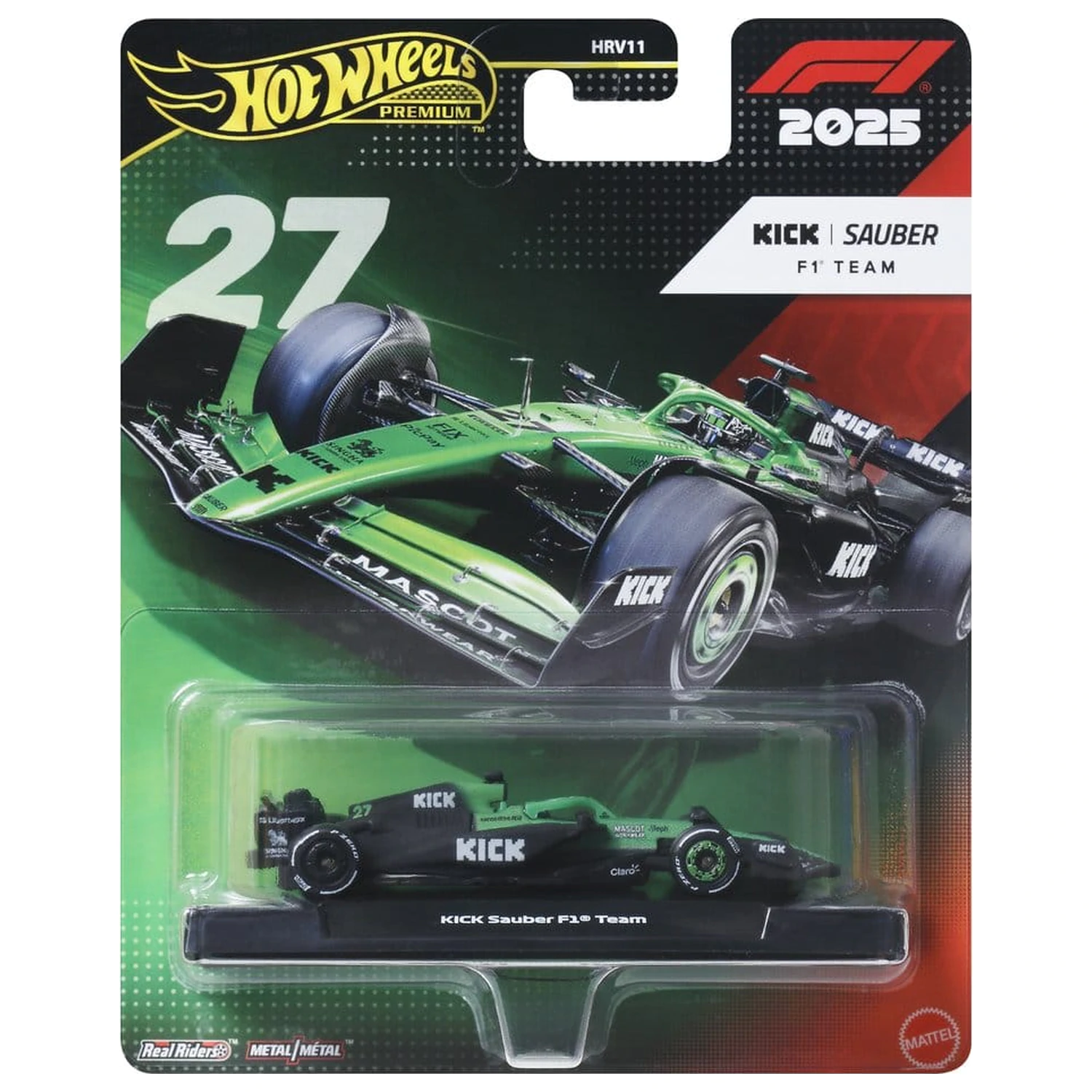 Formula 1 Hot Wheels Premium Vehicul Die-Cast 1:64 Echipa Sauber: Driver 1 poza produsului