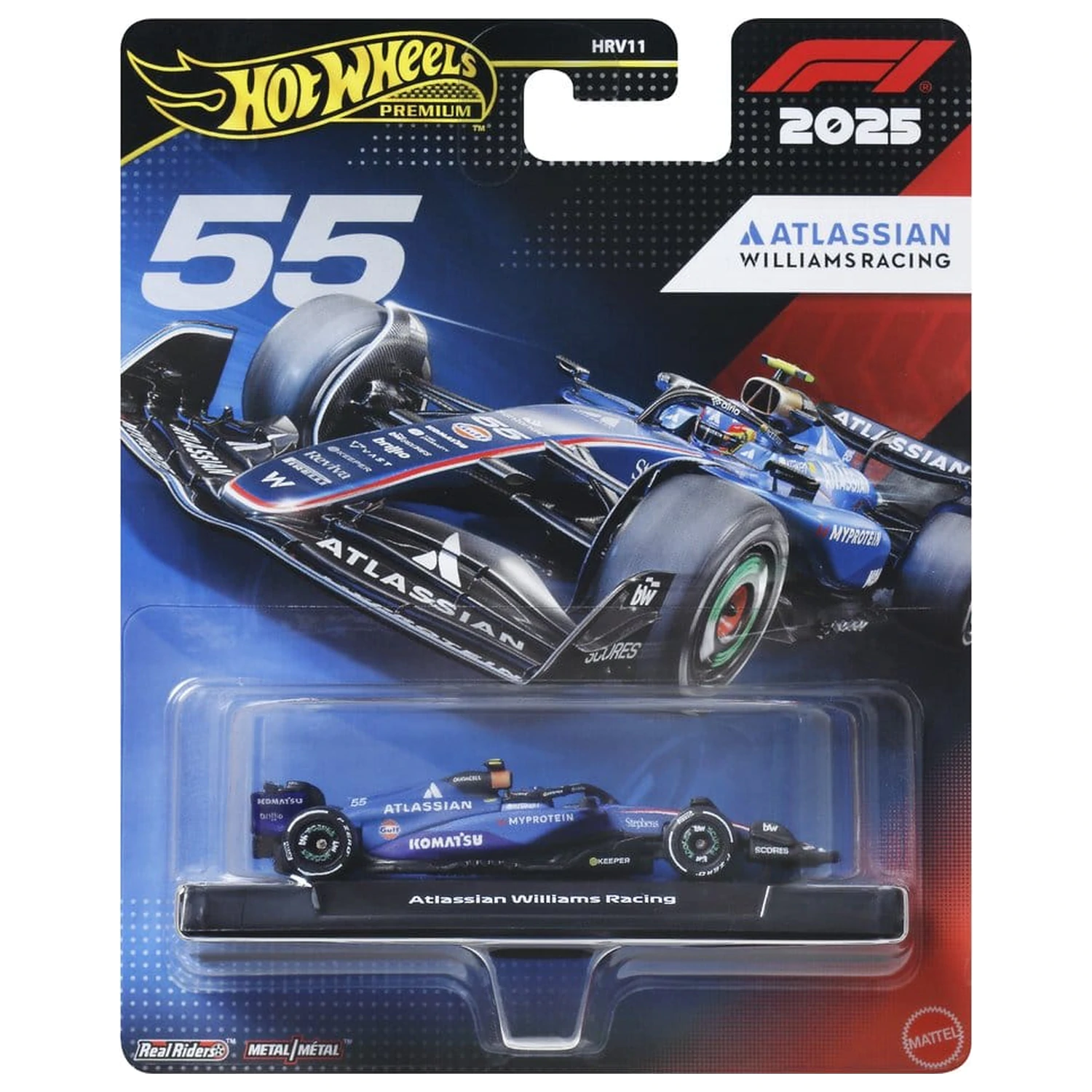Formula 1 Hot Wheels Premium Die-Cast Vehicul 1:64 Team Williams: Driver 1 poza produsului