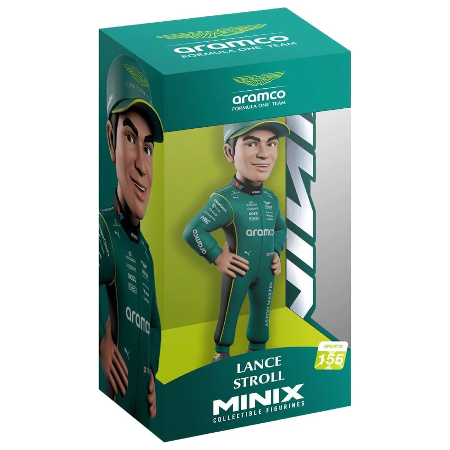 Formula 1 Figurina Minix Lance Stroll (Aston Martin) 12 cm poza produsului