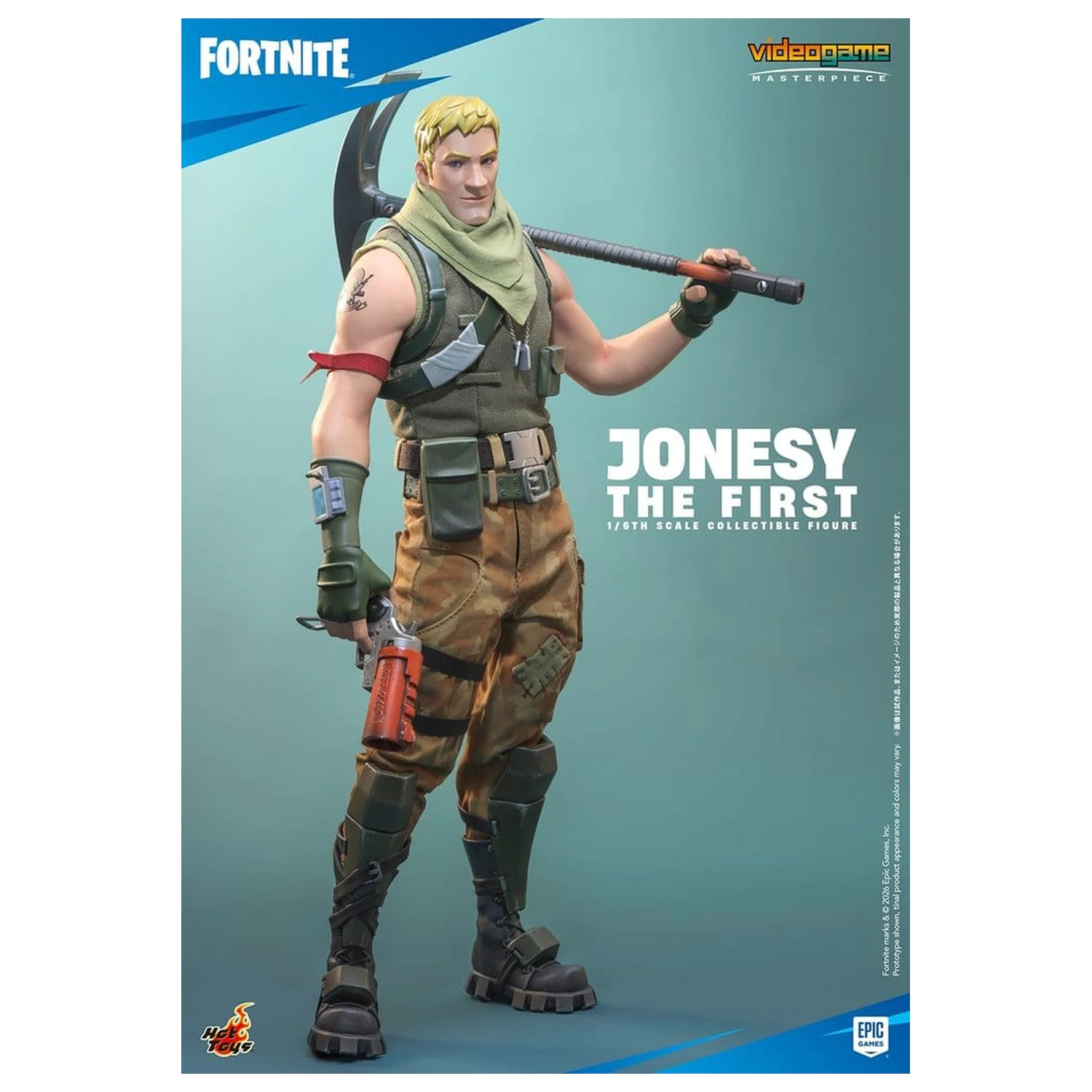 Figurina Fortnite Action Figure 1/6 Jonesy The First 32 cm poza produsului