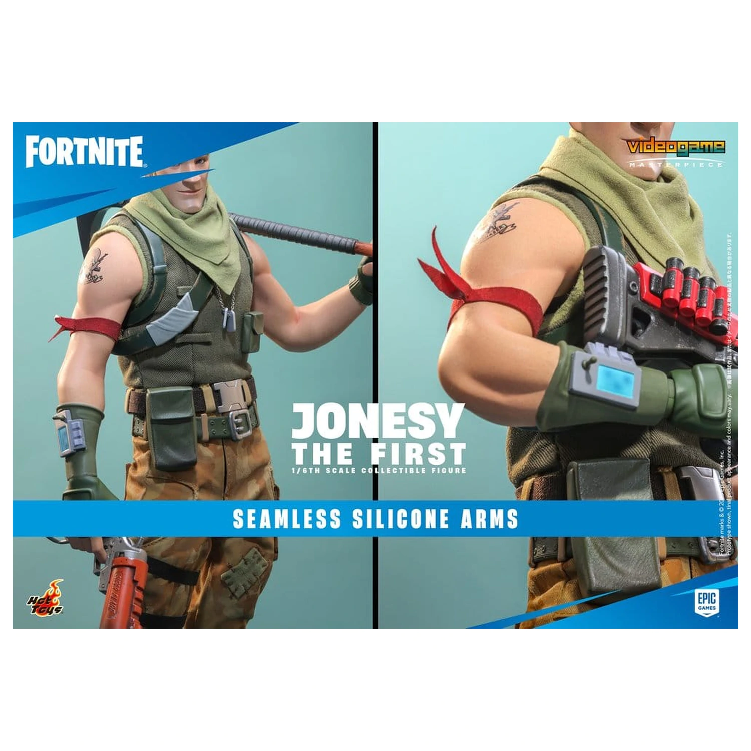 Figurina Fortnite Action Figure 1/6 Jonesy The First 32 cm poza produsului