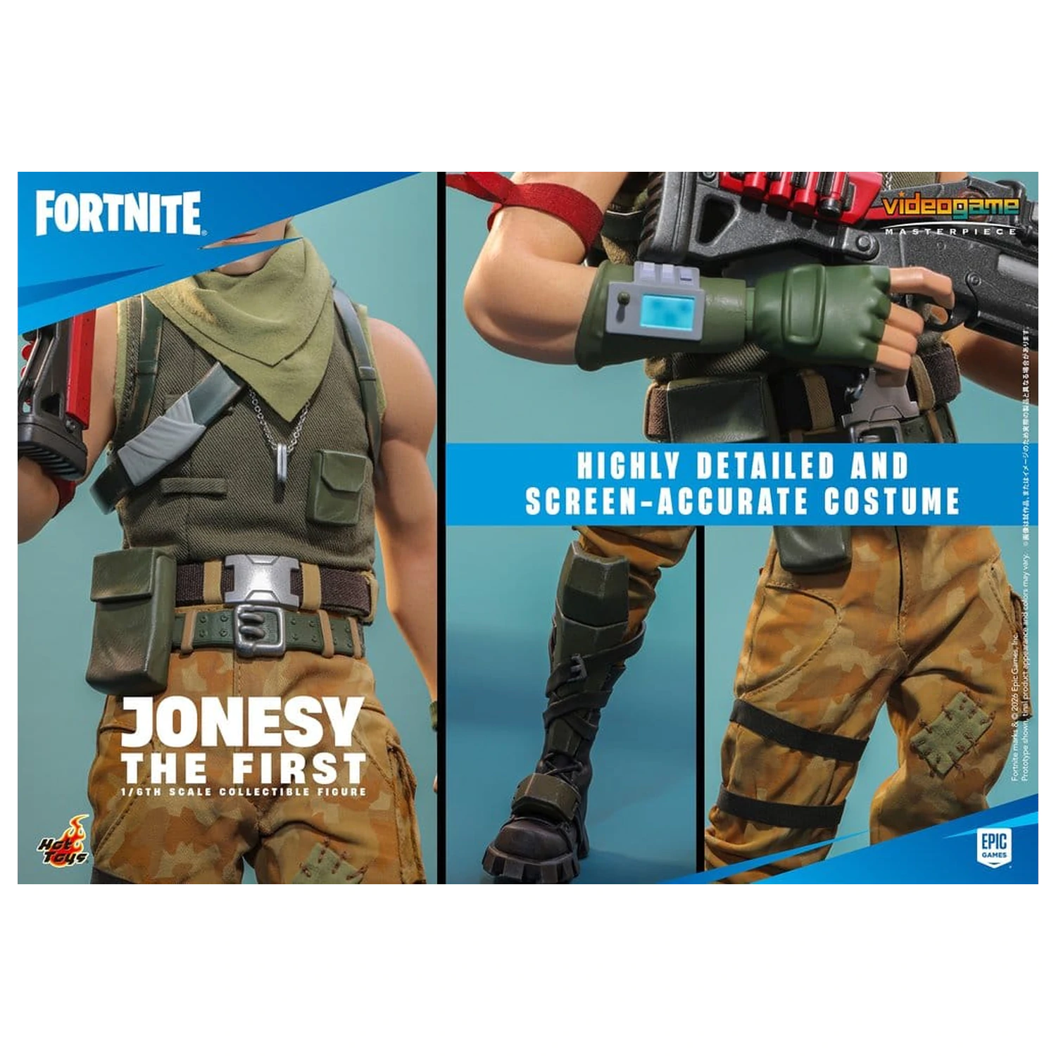 Figurina Fortnite Action Figure 1/6 Jonesy The First 32 cm poza produsului