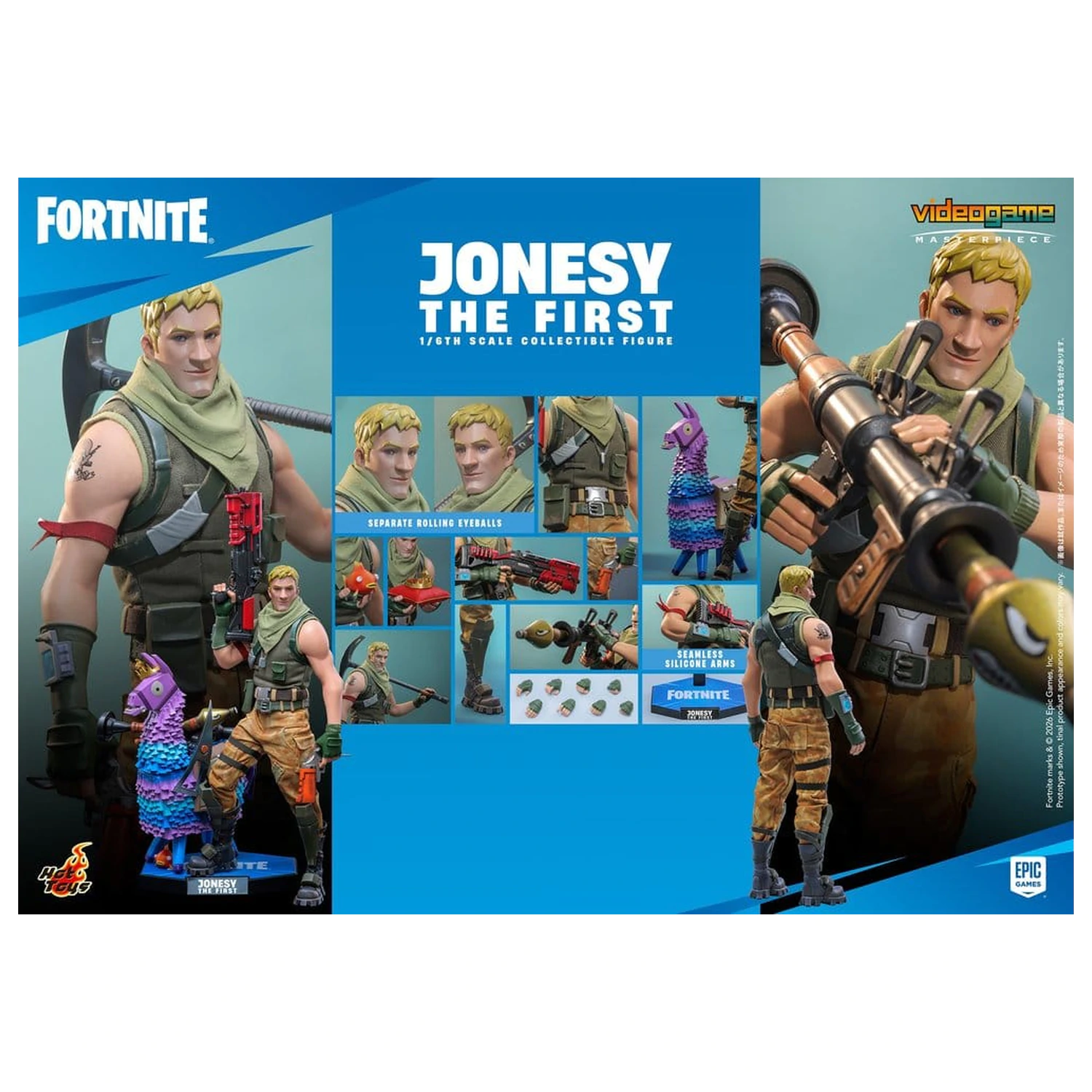 Figurina Fortnite Action Figure 1/6 Jonesy The First 32 cm poza produsului