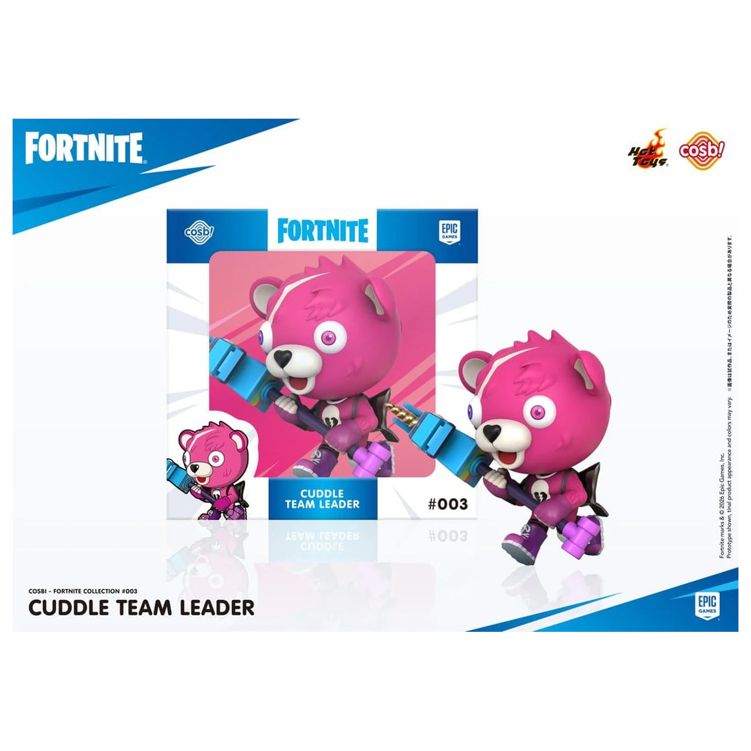 Fortnite Cosbi Mini Figurina Cuddle Team Leader 8 cm poza produsului