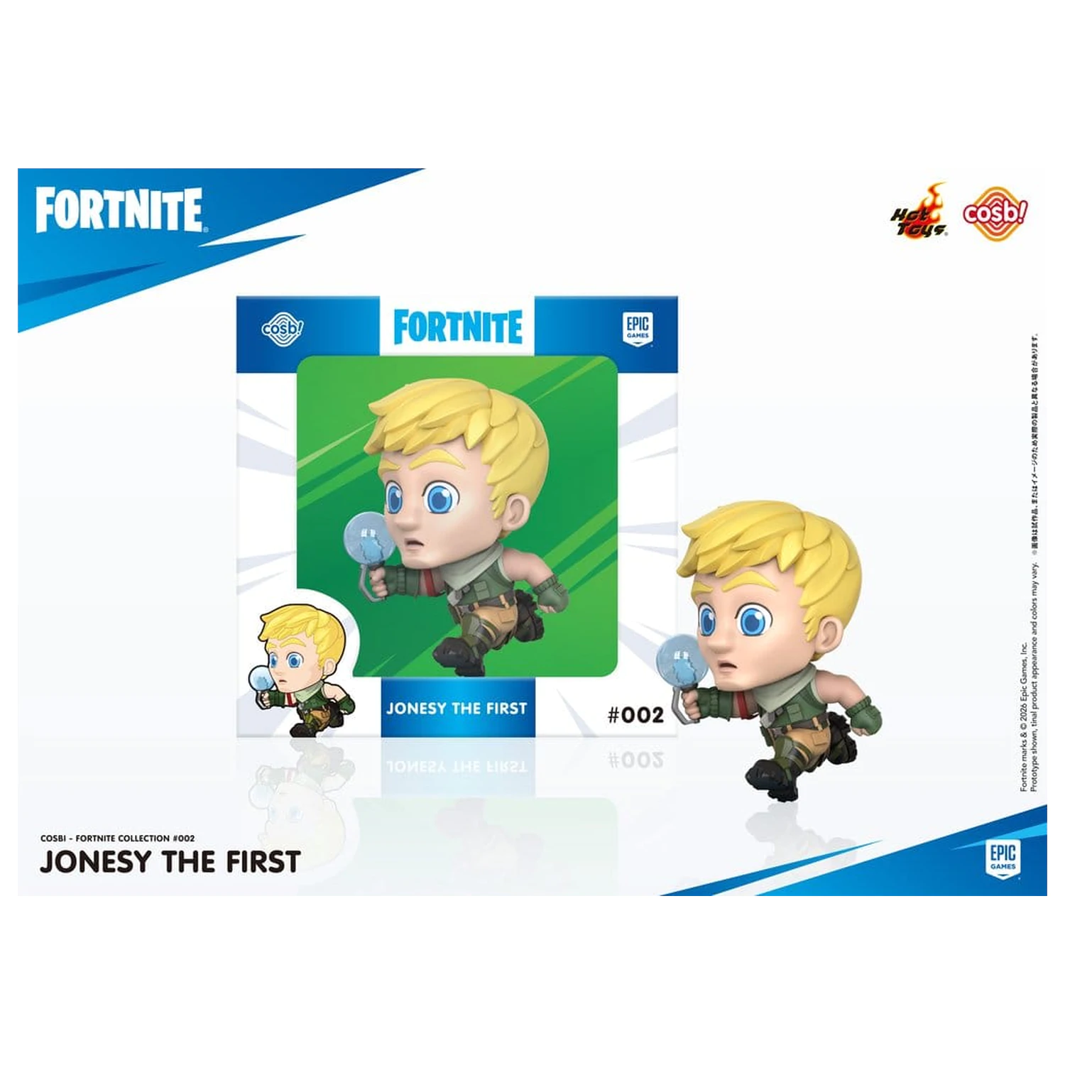 Fortnite Cosbi Mini Figura Jonesy The First 8 cm poza produsului